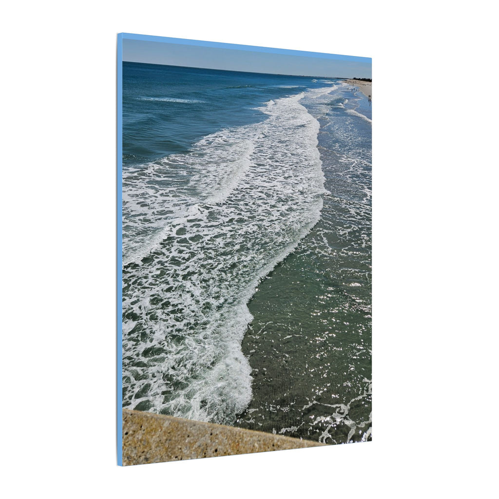 Ocean Shoreline Waves Canvas