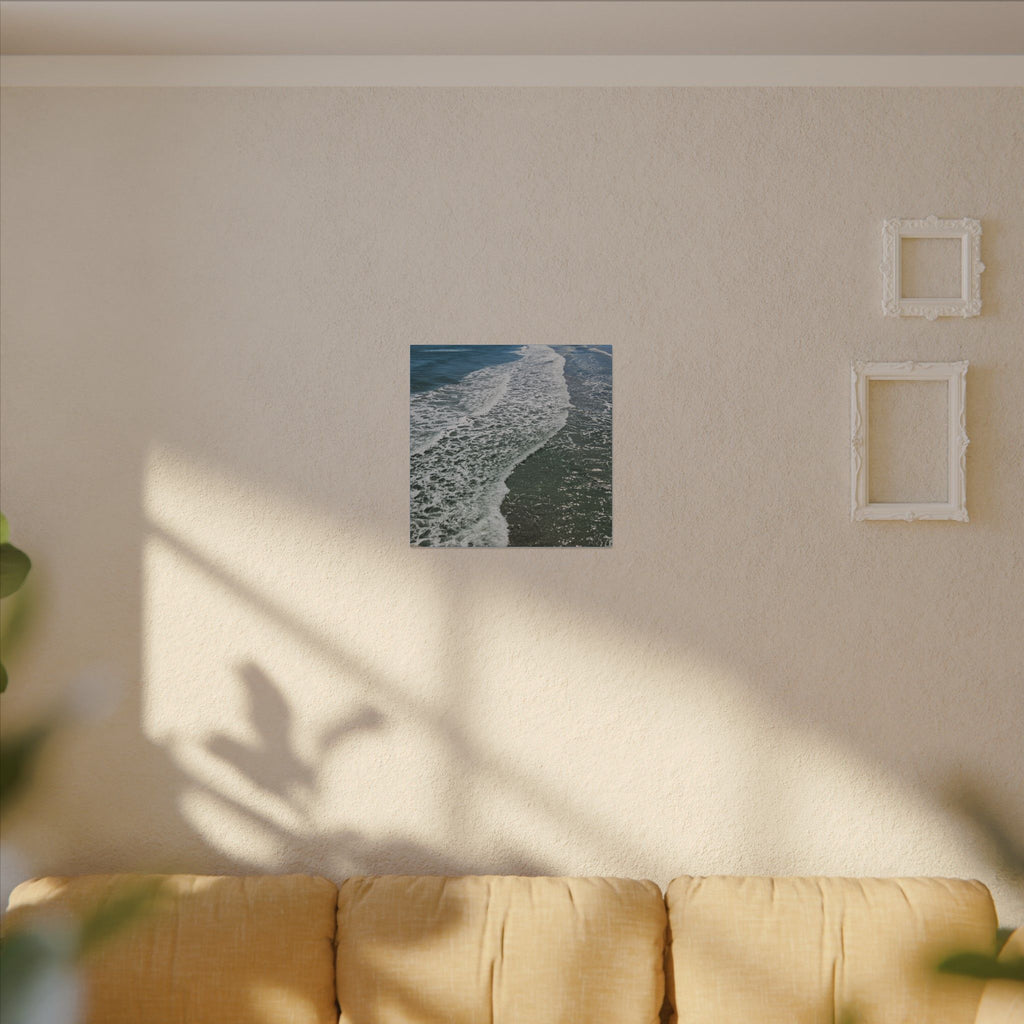 Ocean Shoreline Waves Canvas