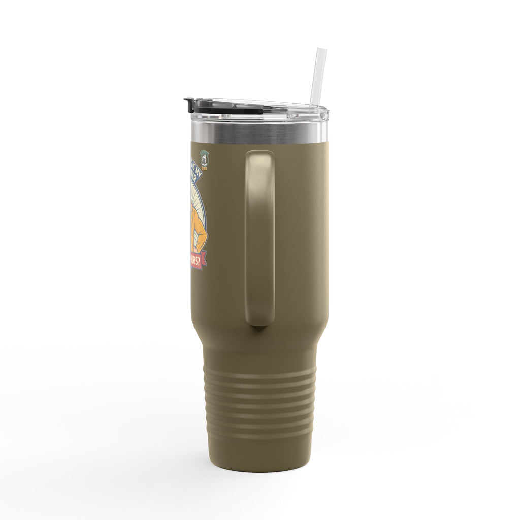 Jokes Is My Superpower 40oz Insulated Tumbler