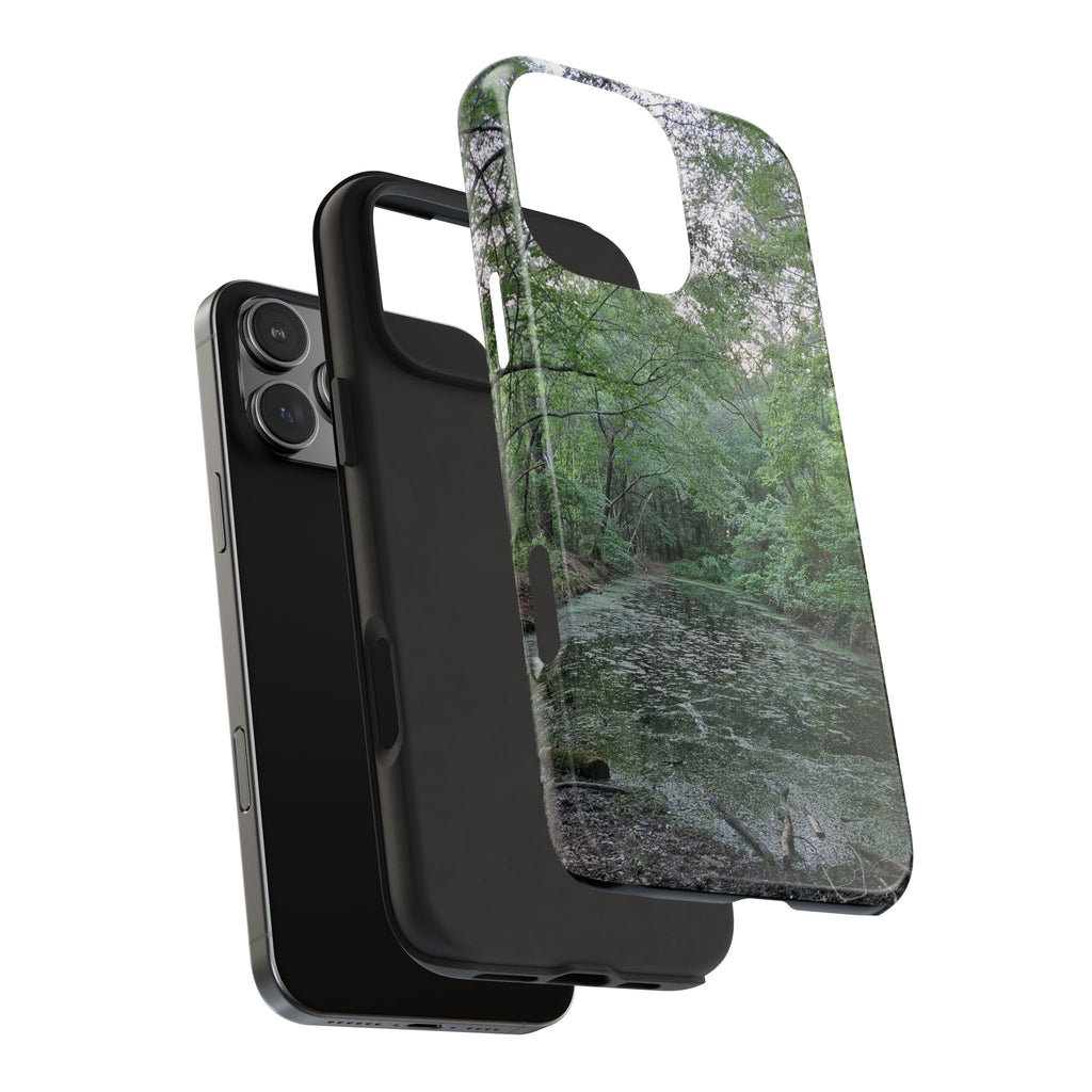 Mossy Pond Phone Case | Nature Landscape Waterproof