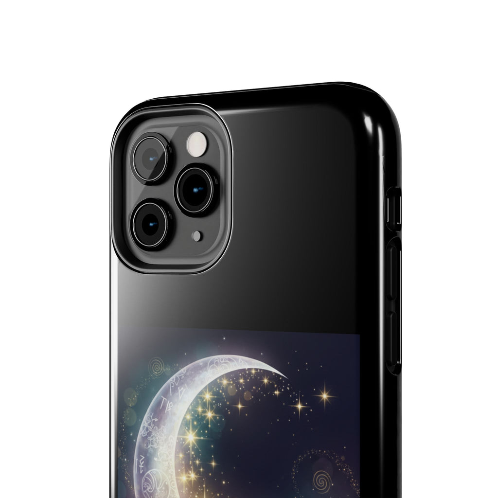 I Love You to the Moon and Back Phone Case | Moon Crescent Stars
