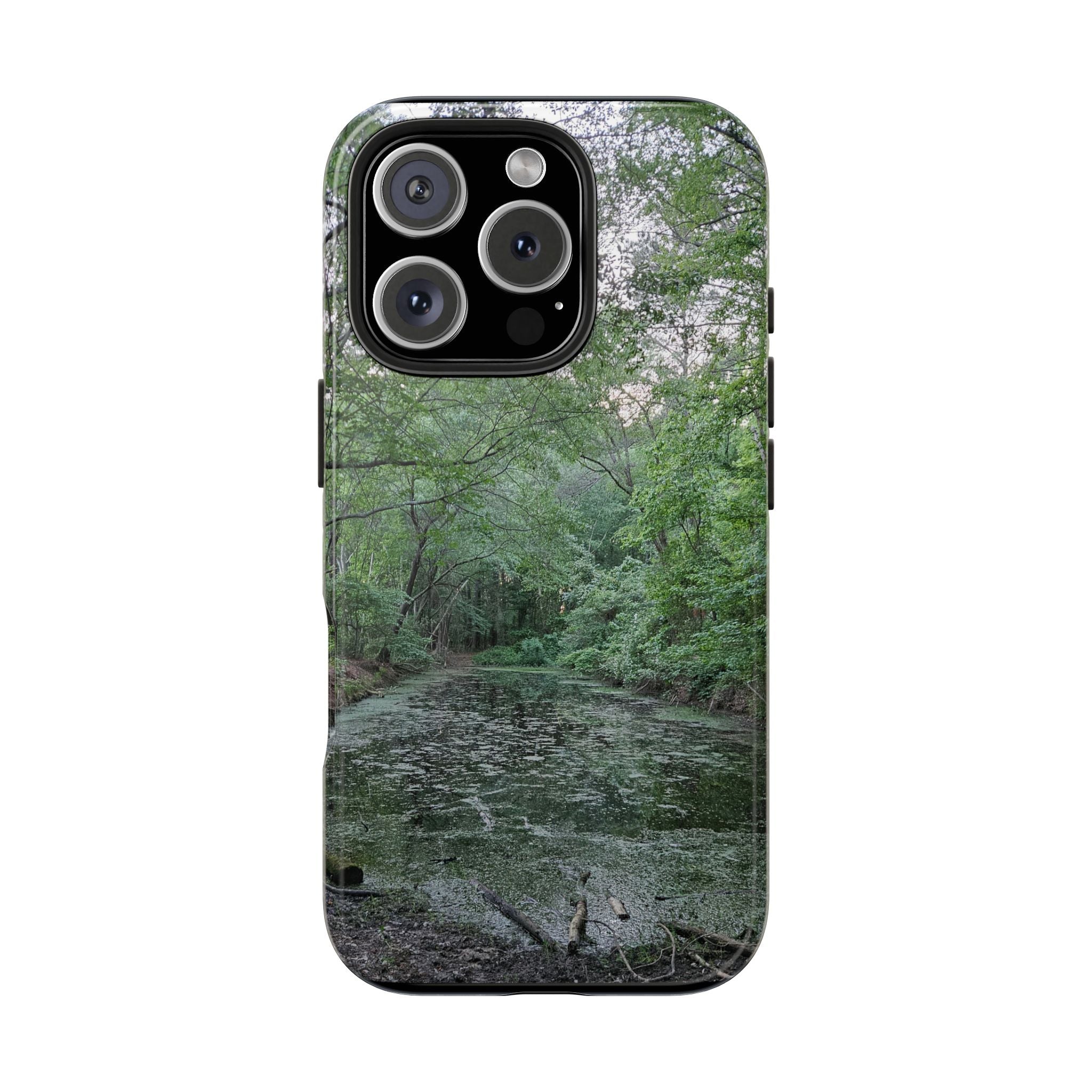 Mossy Pond Phone Case | Nature Landscape Waterproof