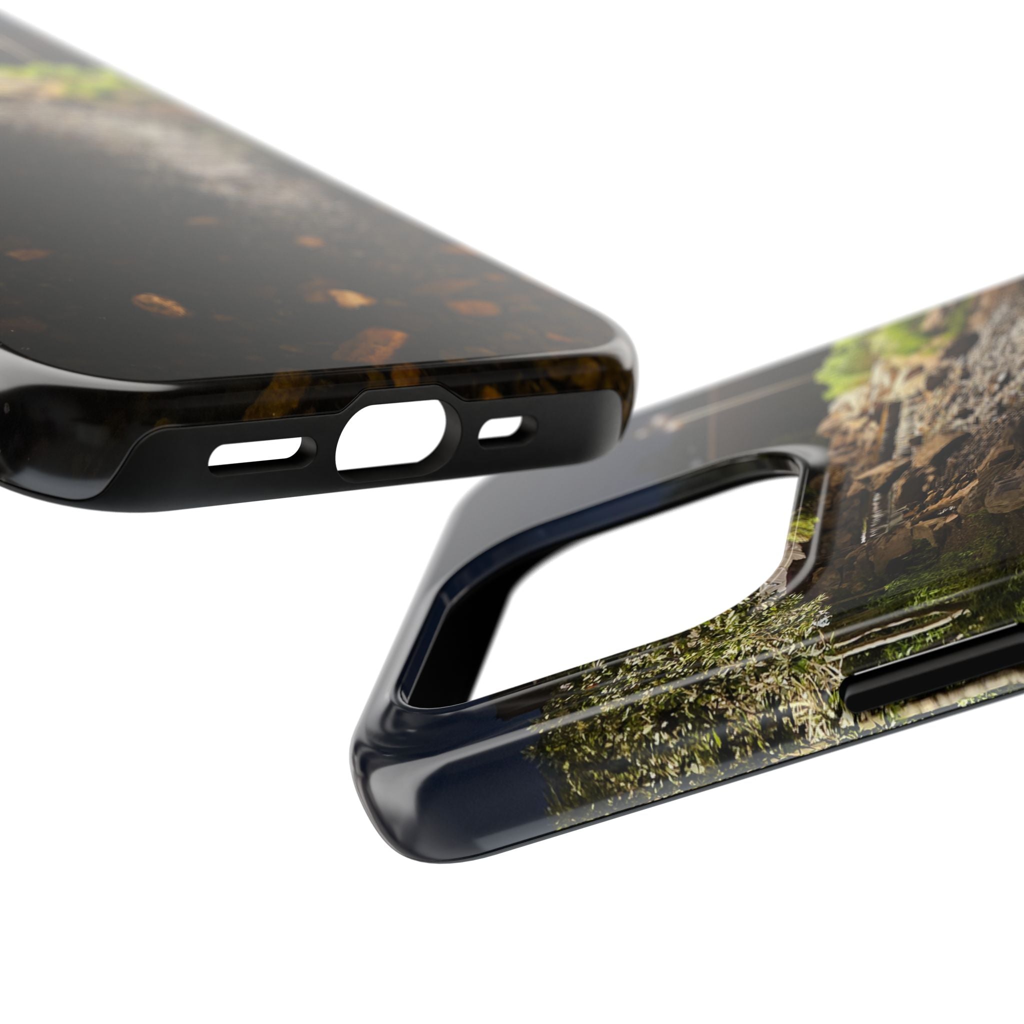Night River Phone Case — Moody Outdoor Landscape Protective Cover