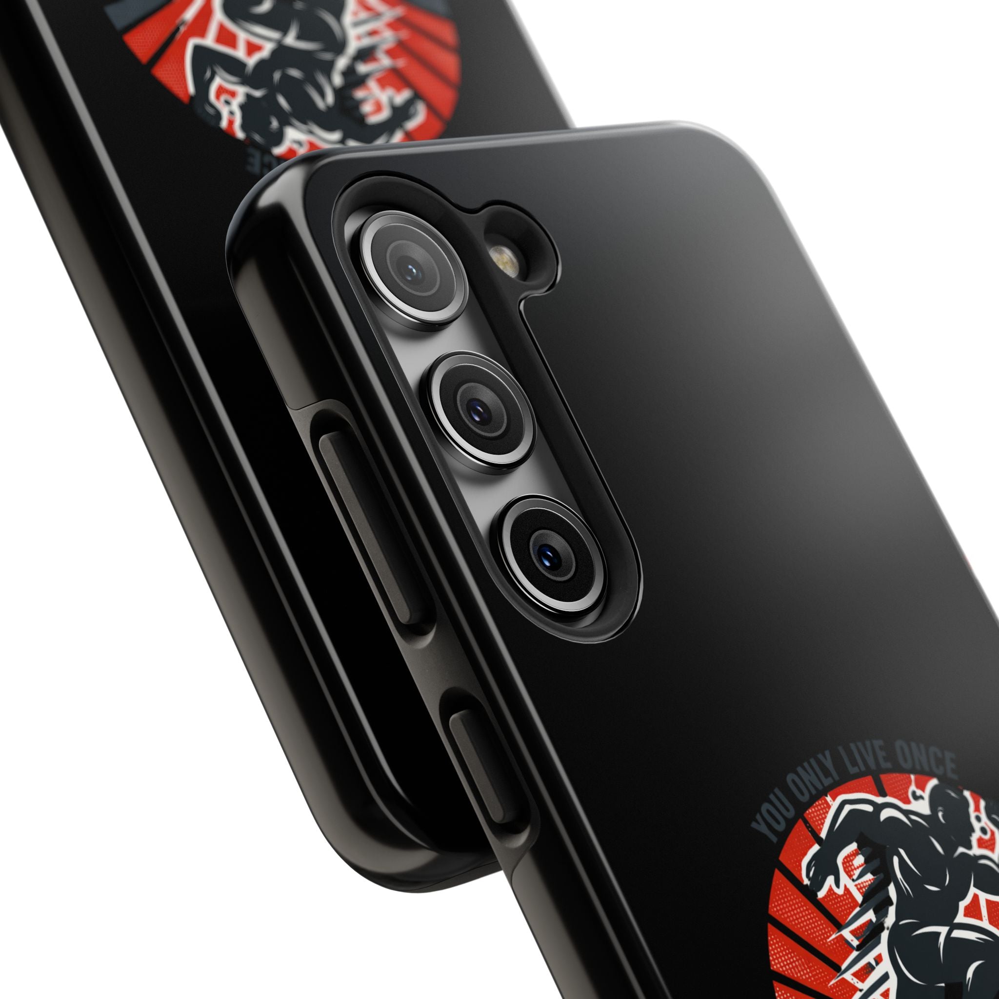 You Only Live Once So Go Get Fit phone case | Tough Phone Case, motivational fitness design