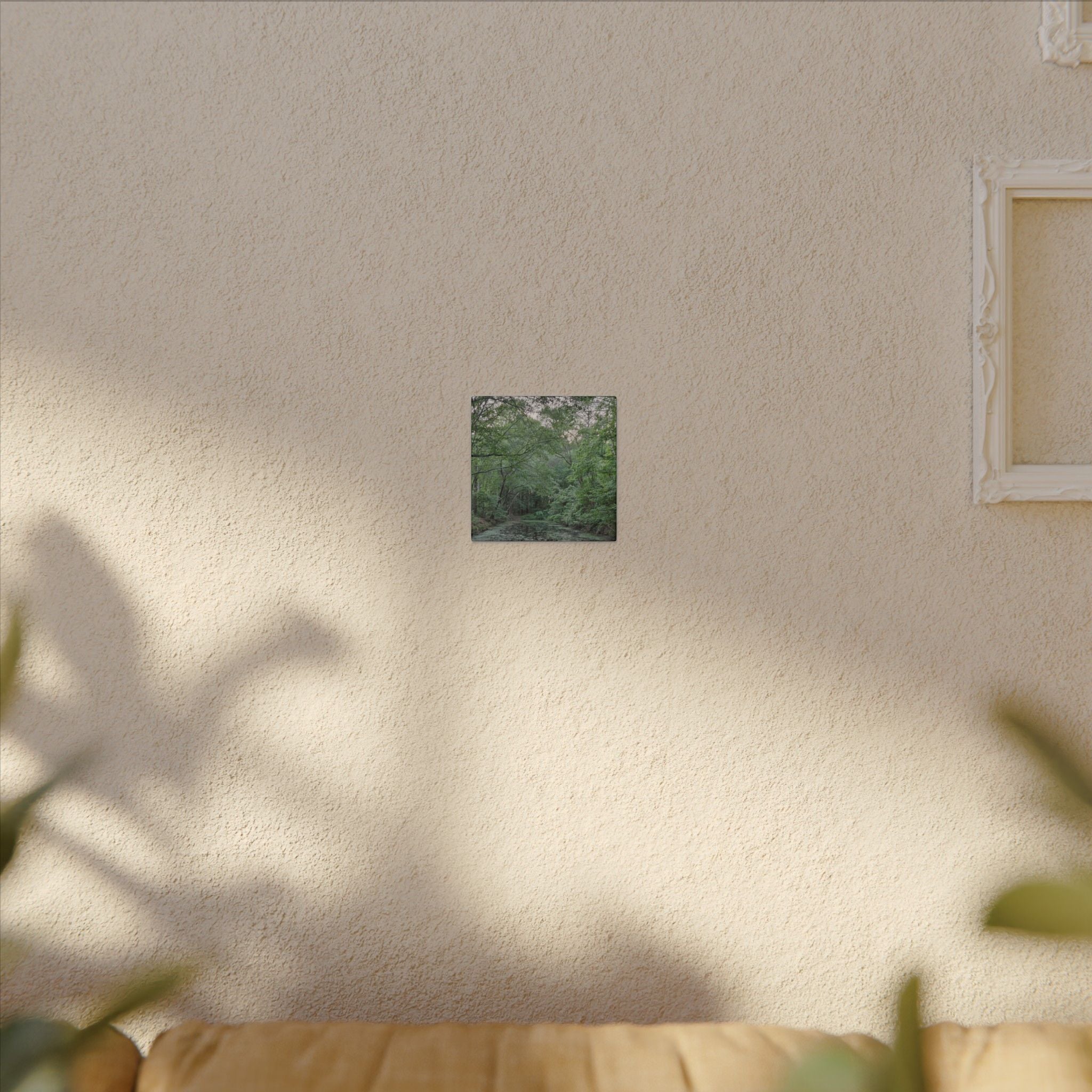 Mossy Pond Canvas Matte Stretched Wall Art