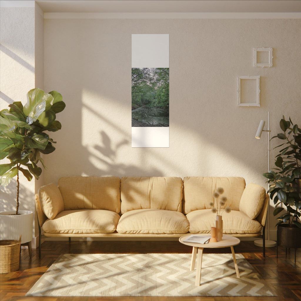 Mossy Pond Canvas Matte Stretched Wall Art