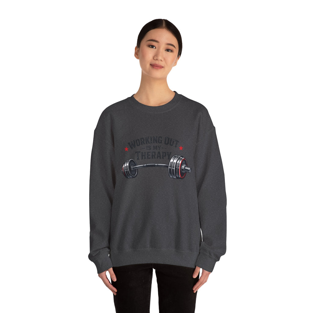Workout Is My Therapy Sweatshirt