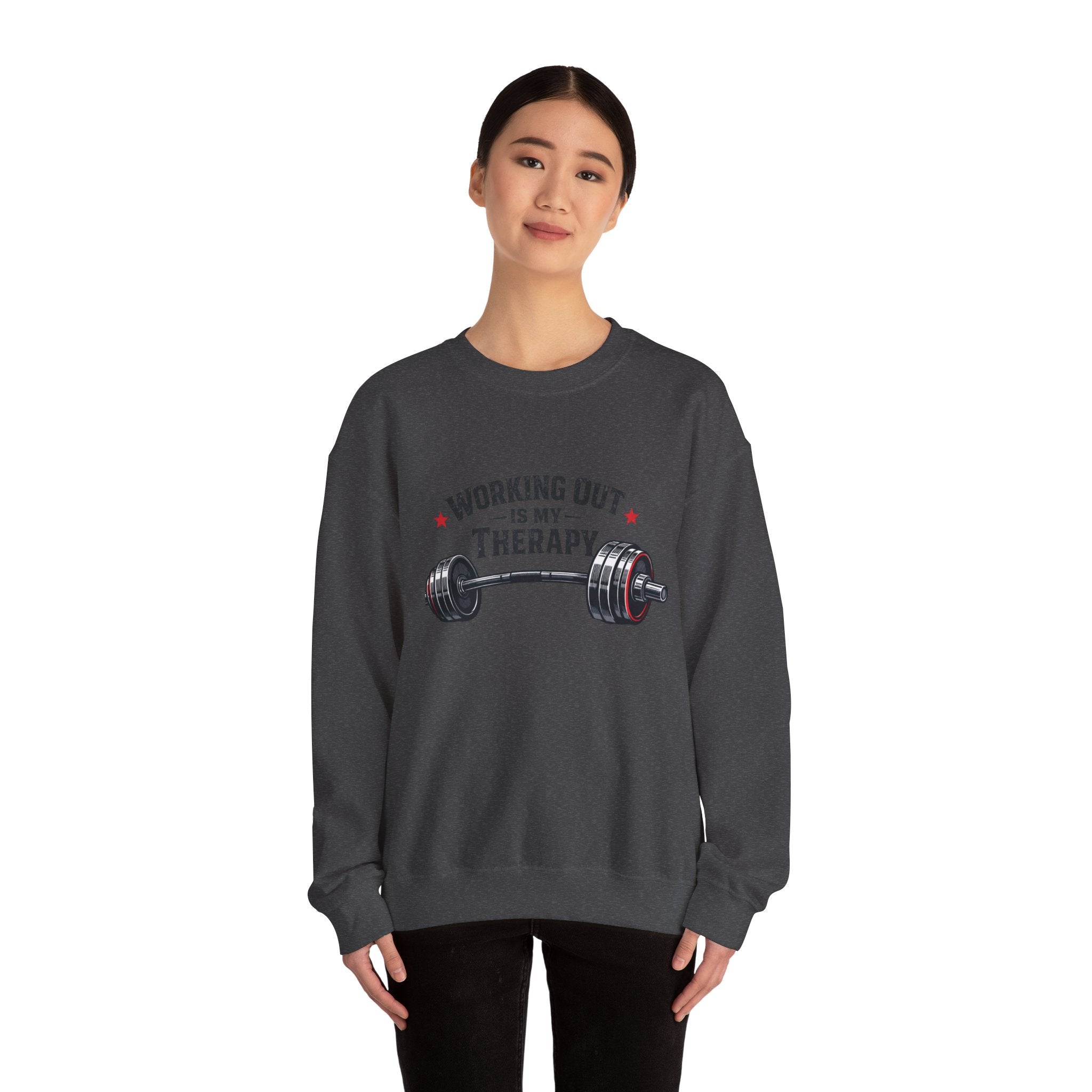 Workout Is My Therapy Sweatshirt