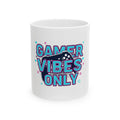 Gamer Vibes Only Mug | Ceramic Coffee Cup, Video Game Controller Design