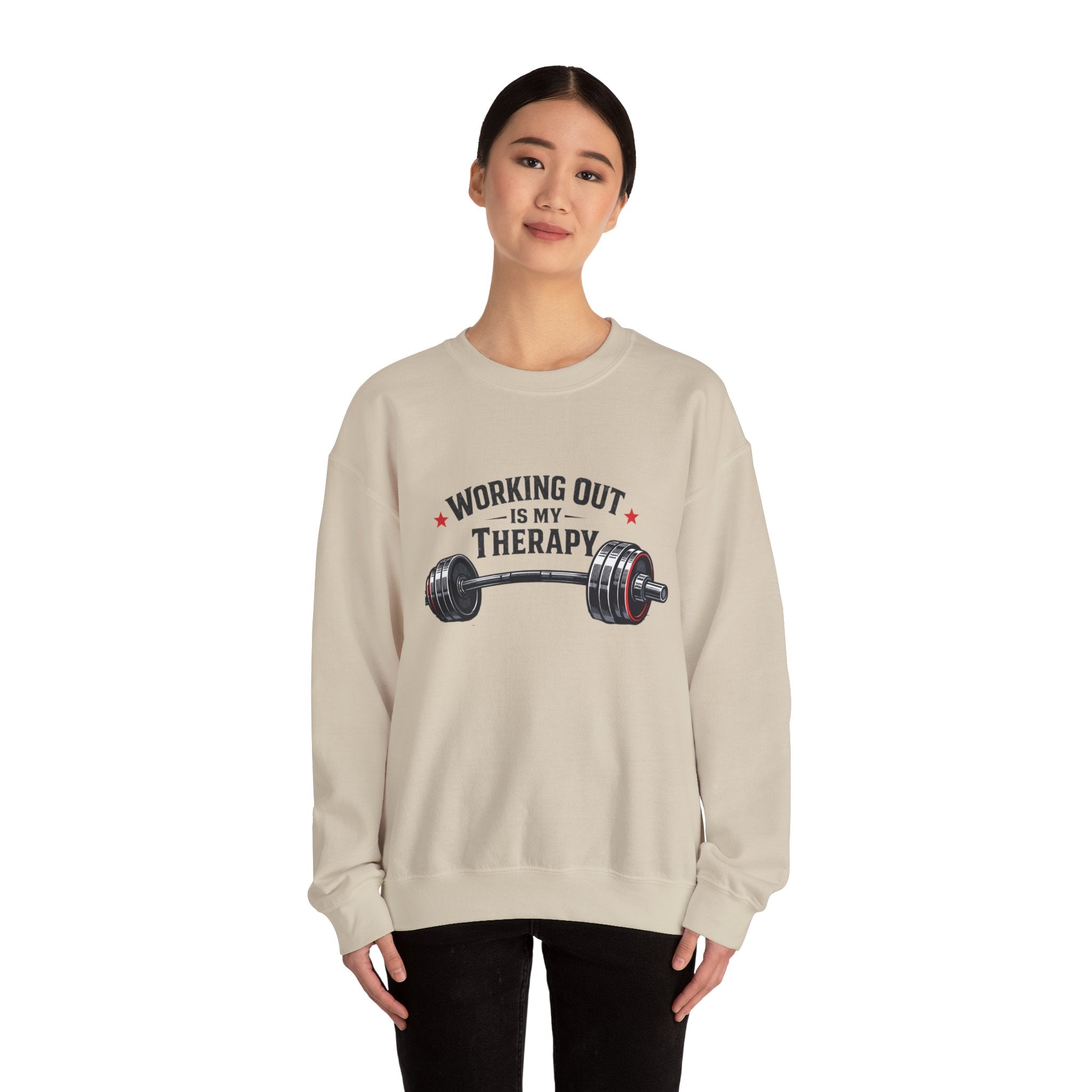 Workout Is My Therapy Sweatshirt