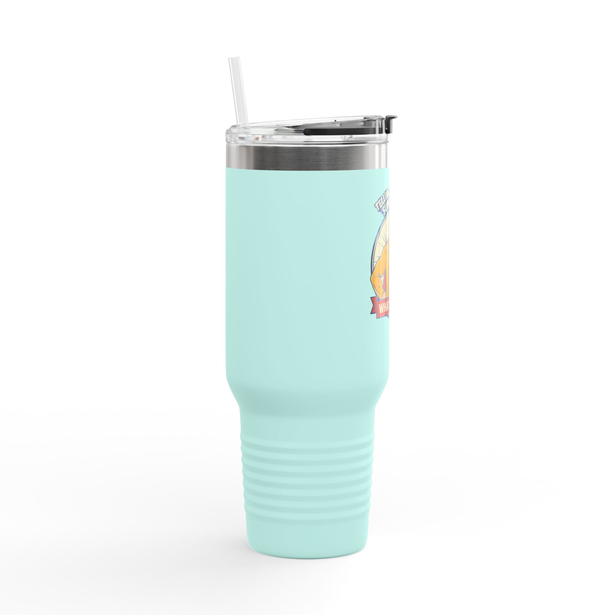 Jokes Is My Superpower 40oz Insulated Tumbler