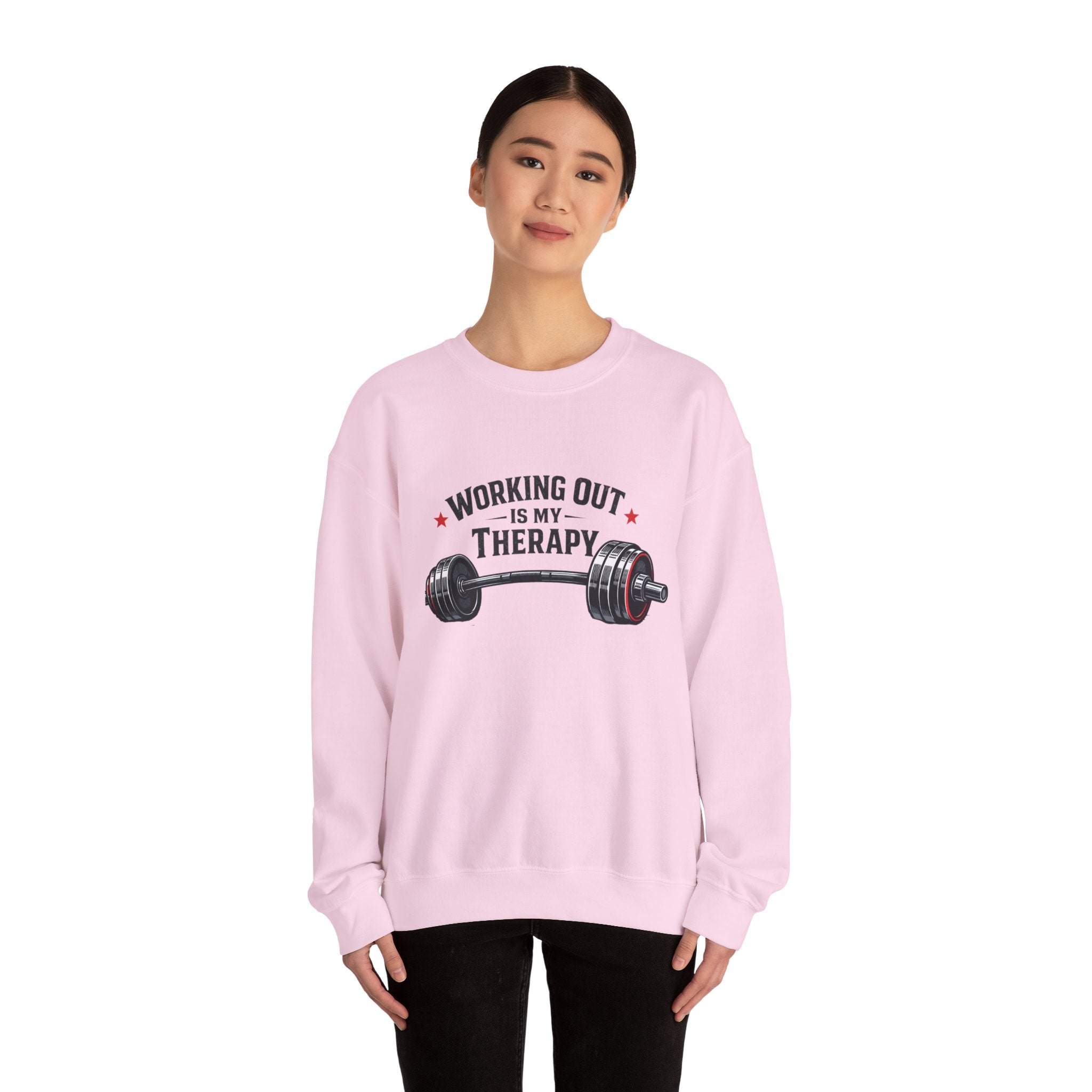 Workout Is My Therapy Sweatshirt