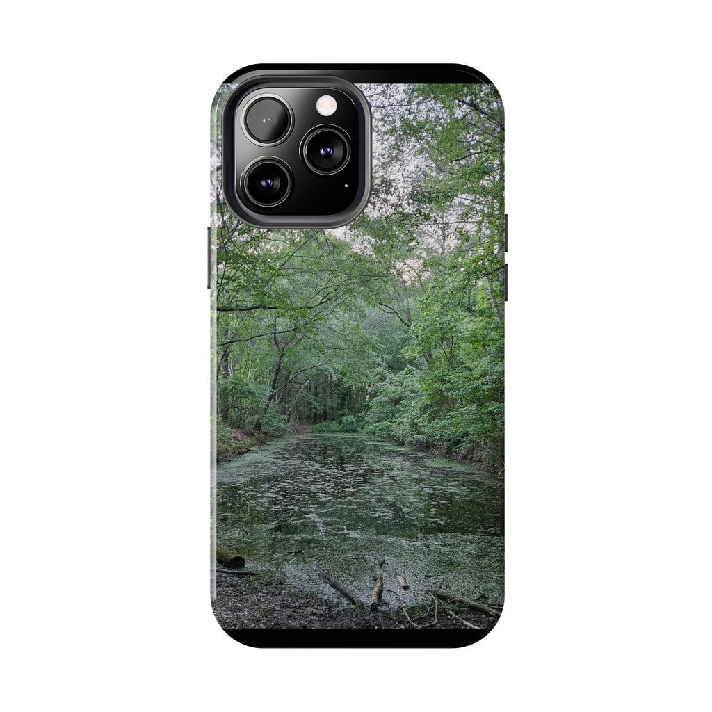 Mossy Pond Phone Case | Nature Landscape Waterproof
