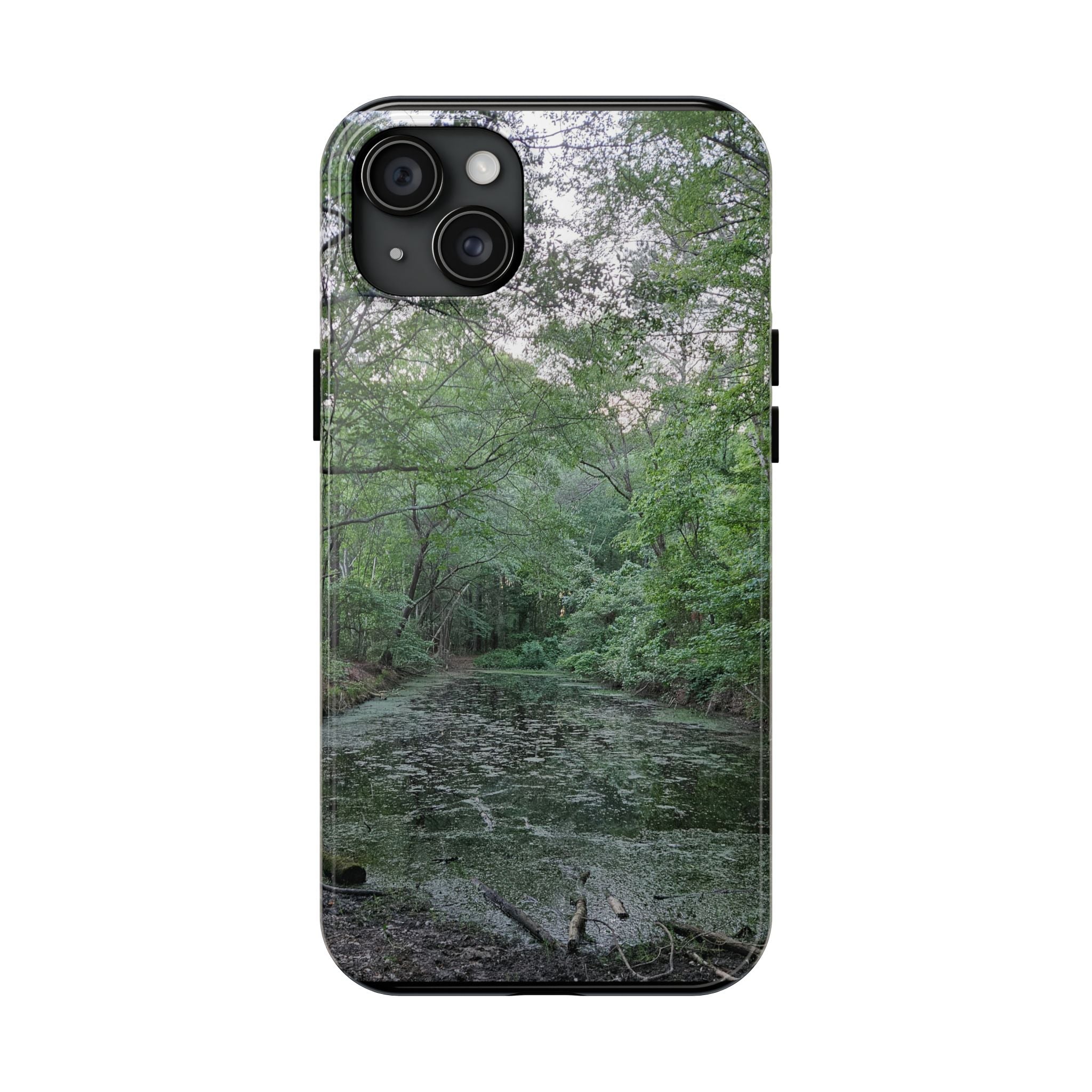 Mossy Pond Phone Case | Nature Landscape Waterproof