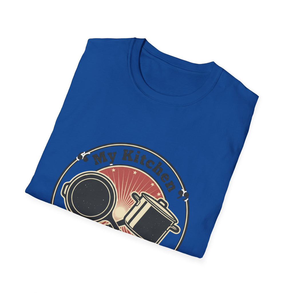 My Kitchen My Rules T-Shirt — Funny Cook/Pan and Pot Graphic Tee