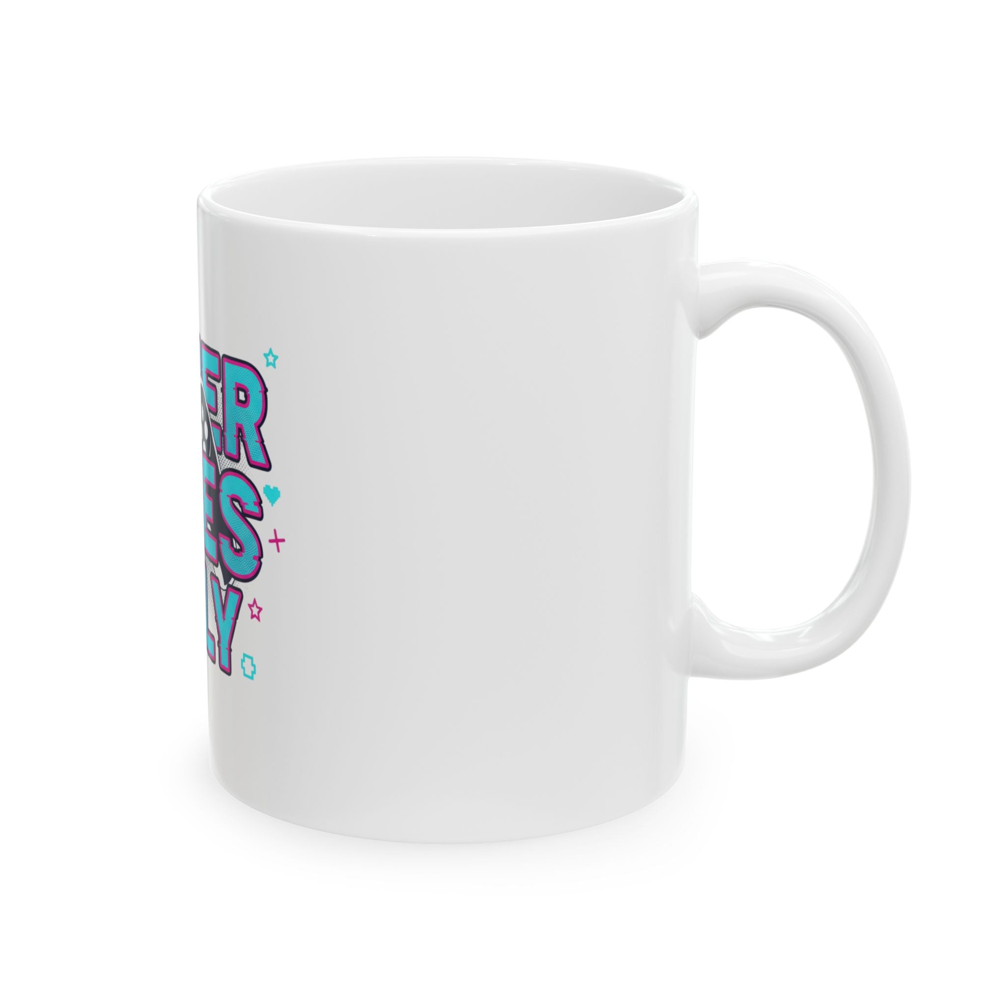 Gamer Vibes Only Mug | Ceramic Coffee Cup, Video Game Controller Design