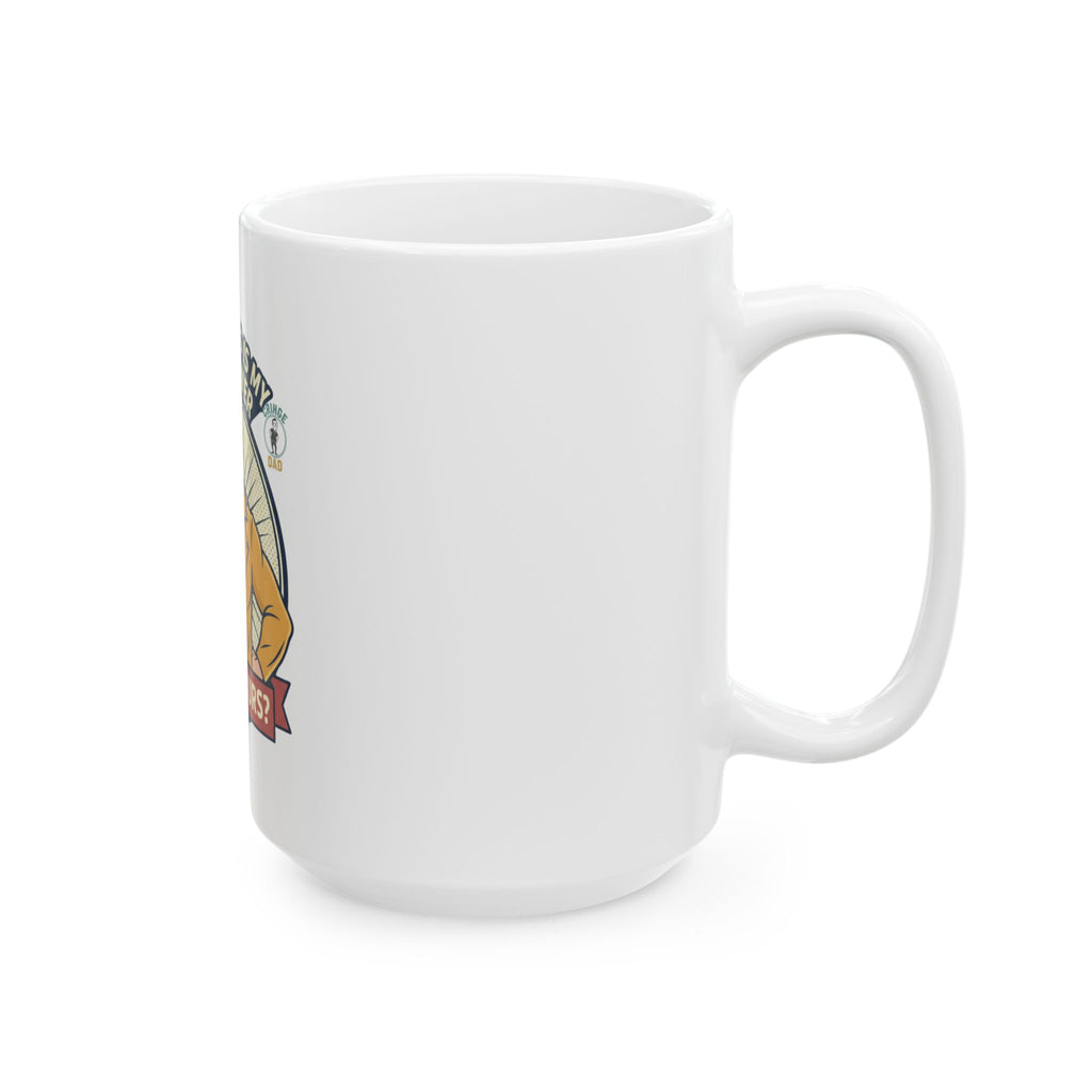 Telling Jokes Is My Superpower Mug | Ceramic Coffee Tea Cup