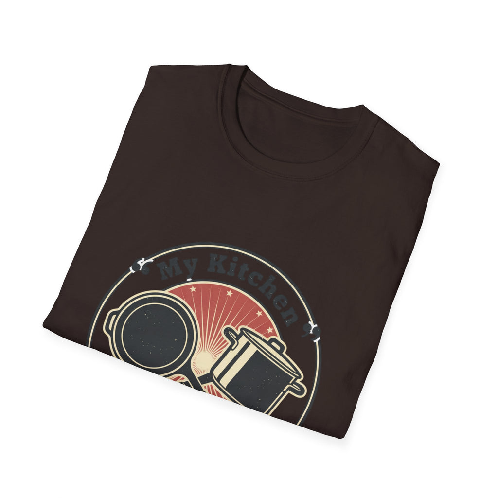 My Kitchen My Rules T-Shirt — Funny Cook/Pan and Pot Graphic Tee