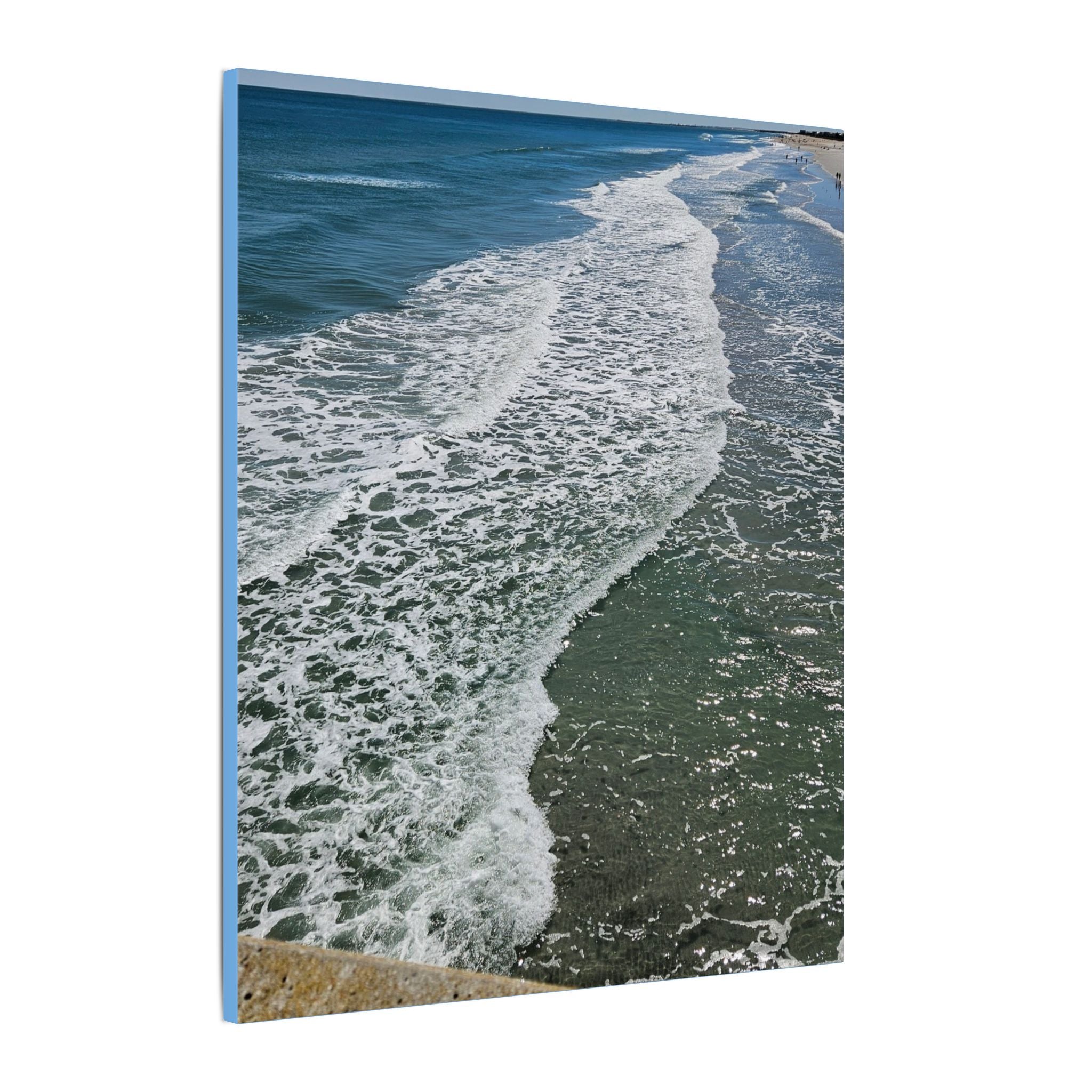 Ocean Shoreline Waves Canvas