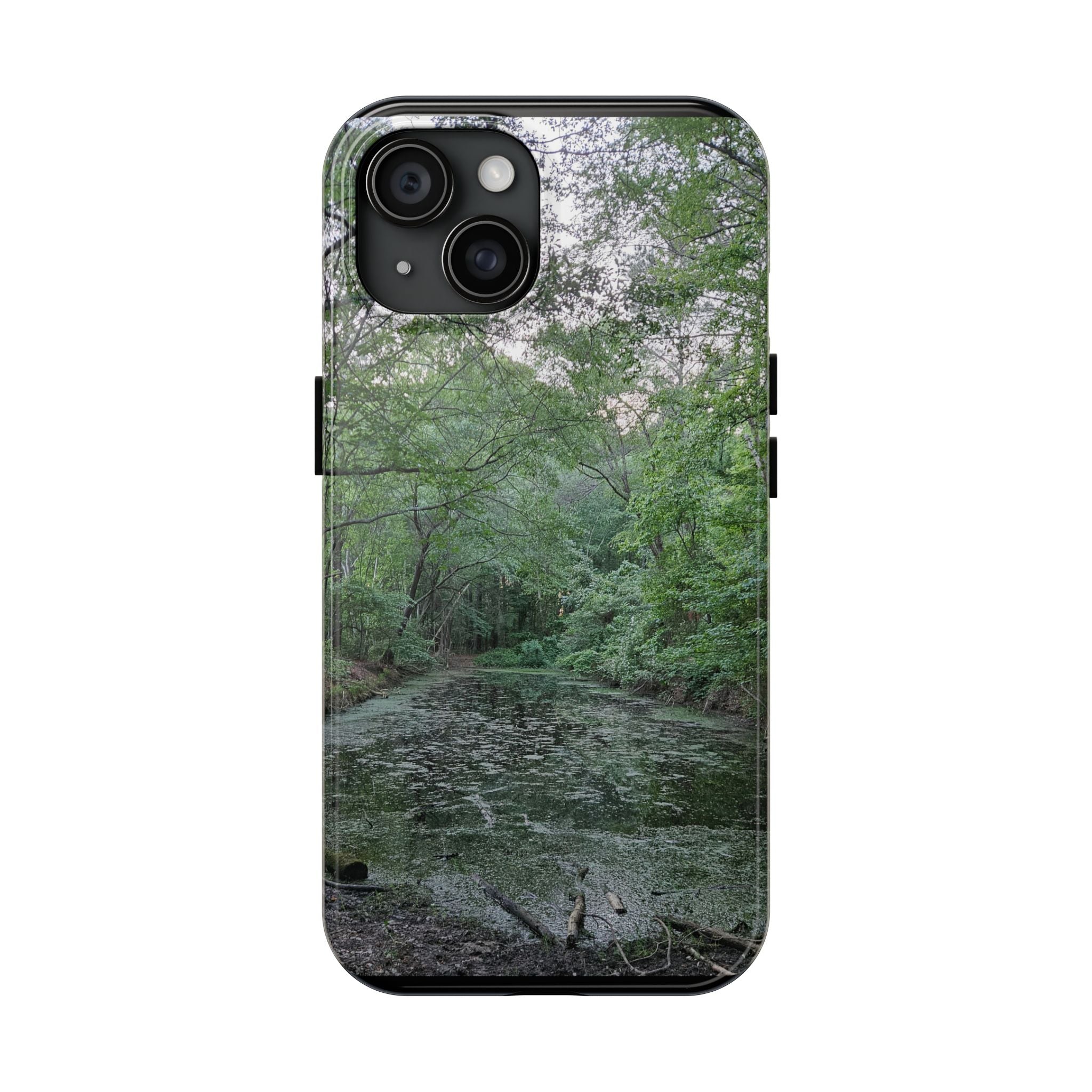 Mossy Pond Phone Case | Nature Landscape Waterproof