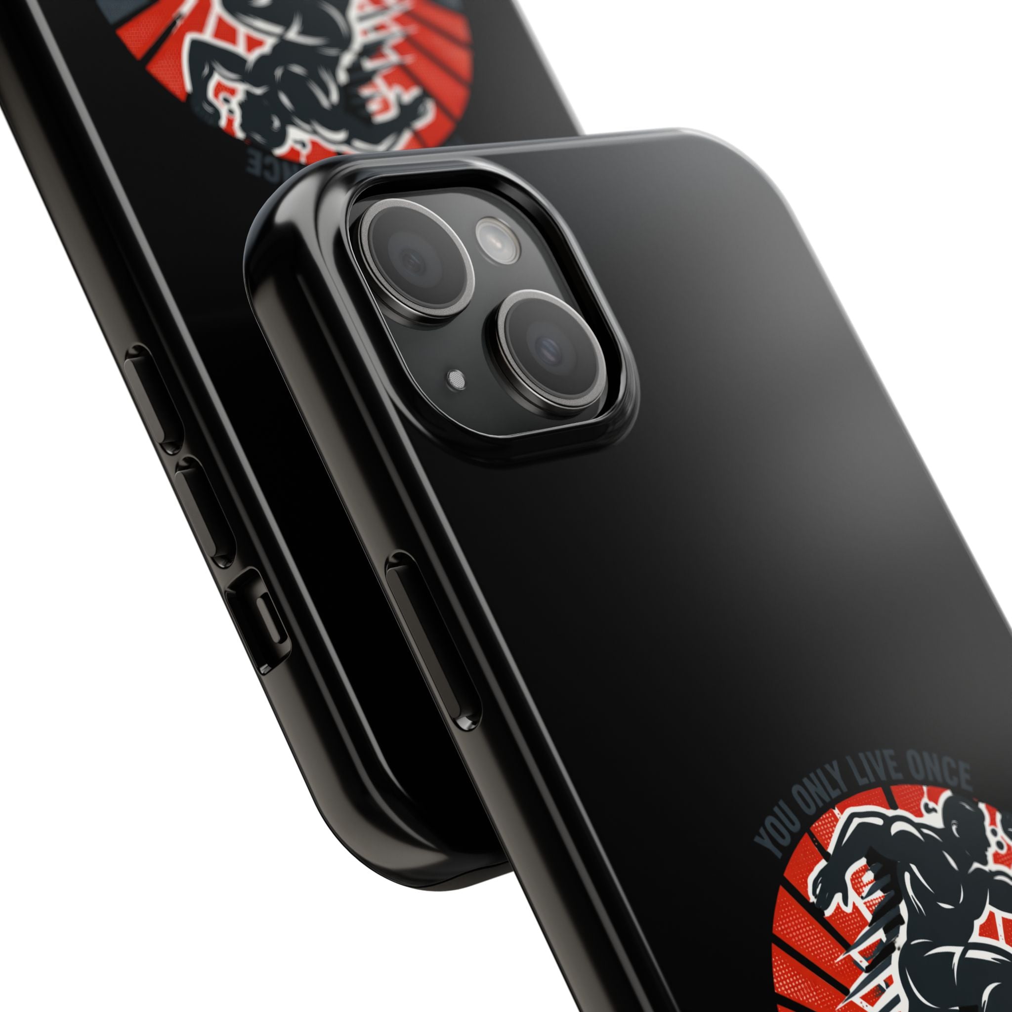 You Only Live Once So Go Get Fit phone case | Tough Phone Case, motivational fitness design