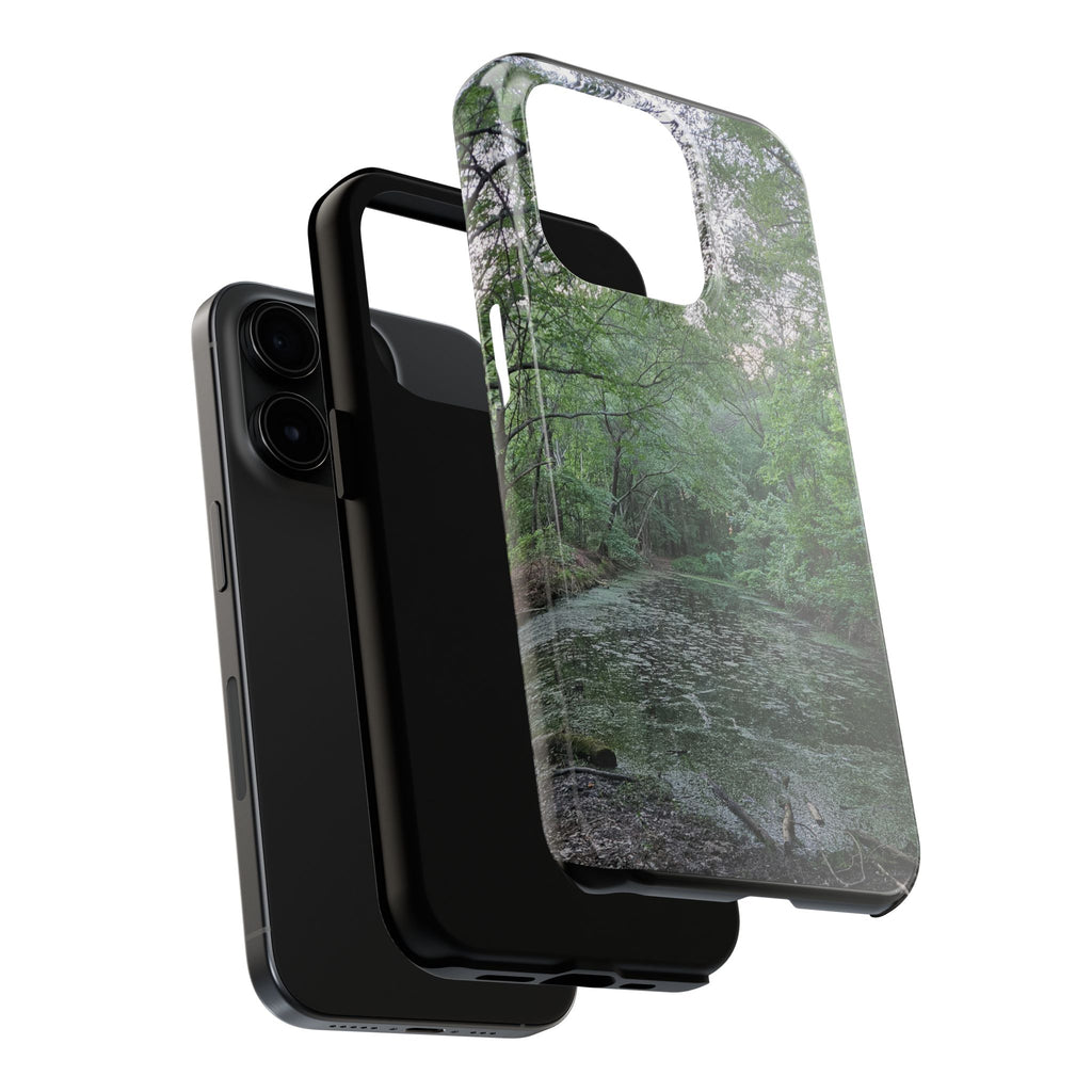 Mossy Pond Phone Case | Nature Landscape Waterproof