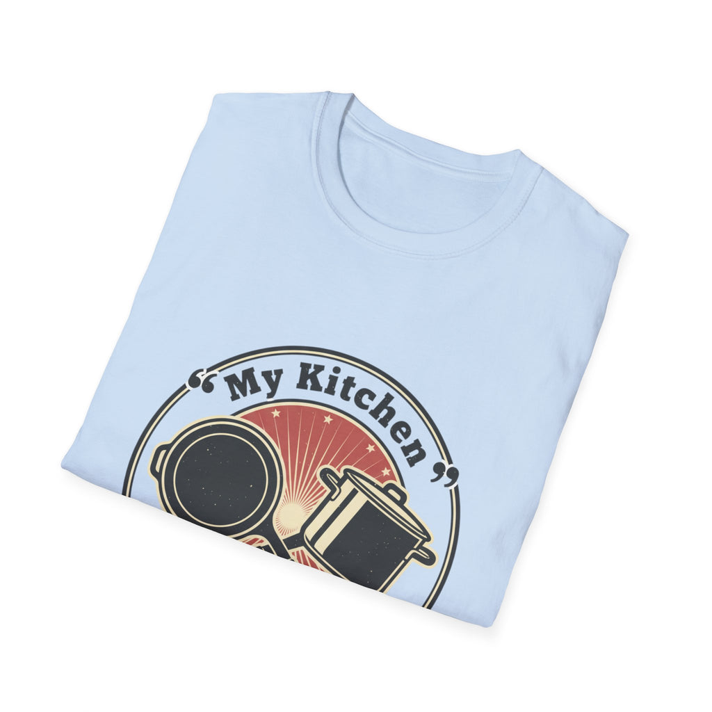My Kitchen My Rules T-Shirt — Funny Cook/Pan and Pot Graphic Tee