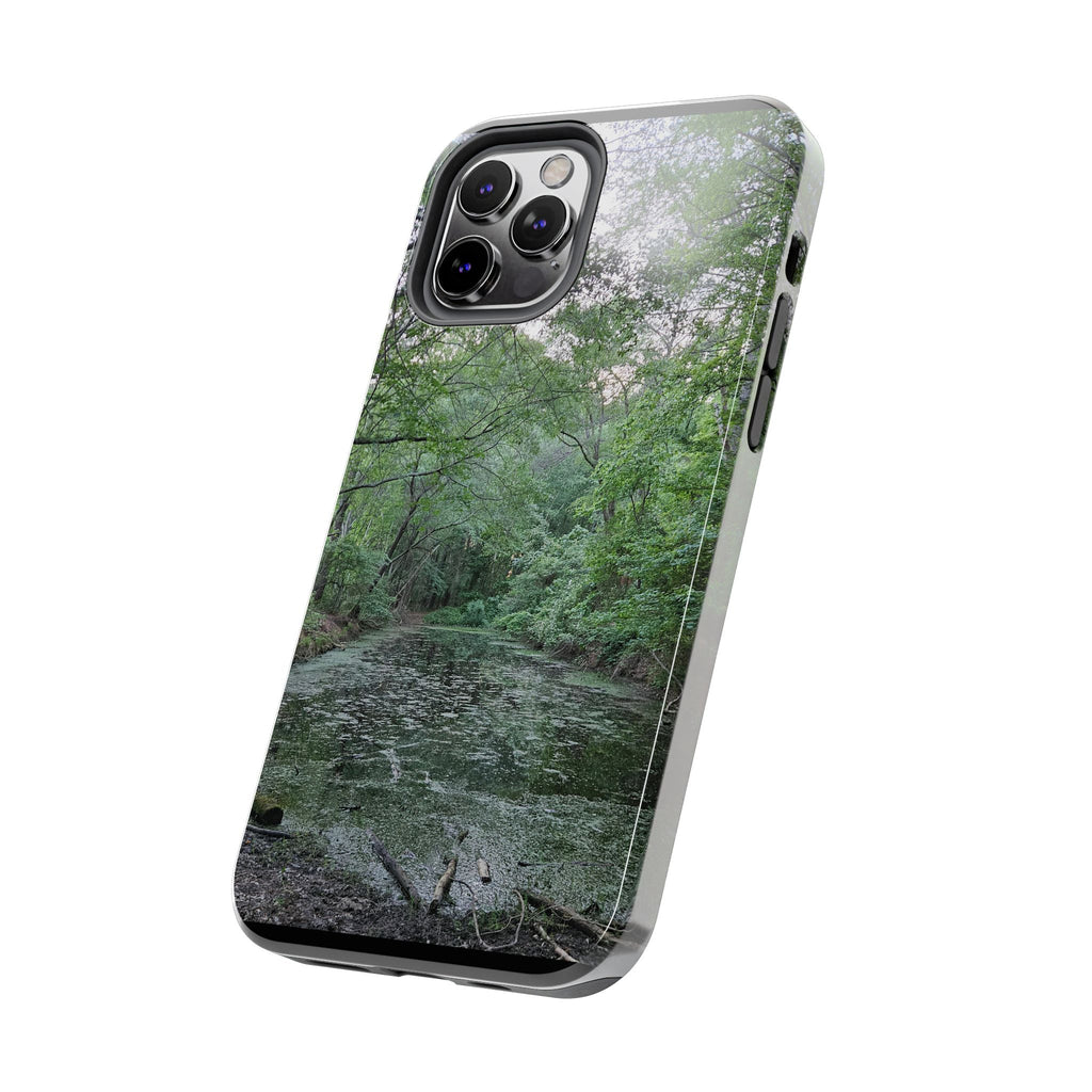 Mossy Pond Phone Case | Nature Landscape Waterproof