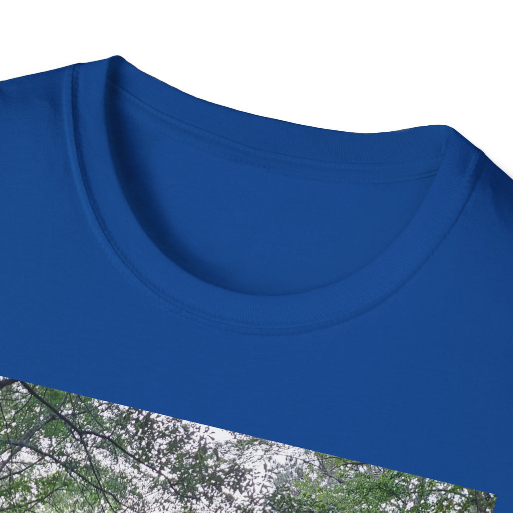Mossy Pond T‑Shirt — Serene Green Nature Photography Tee