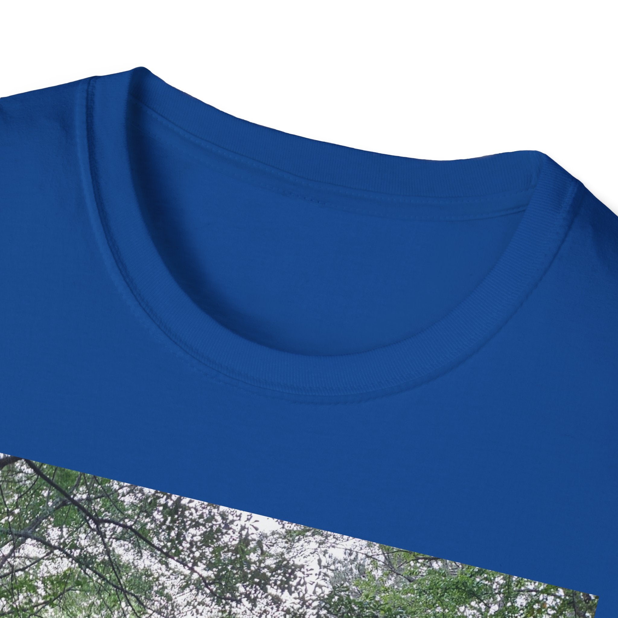 Mossy Pond T‑Shirt — Serene Green Nature Photography Tee