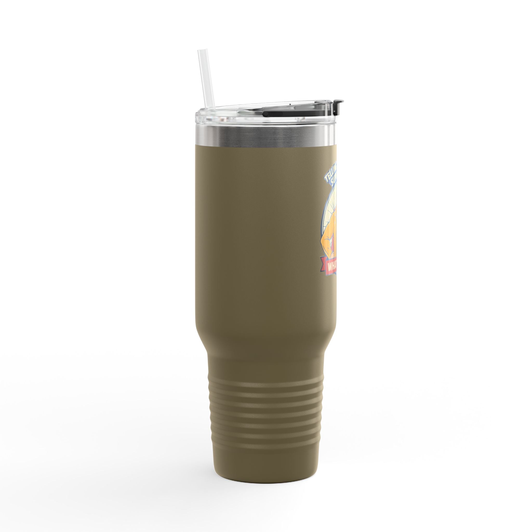 Jokes Is My Superpower 40oz Insulated Tumbler
