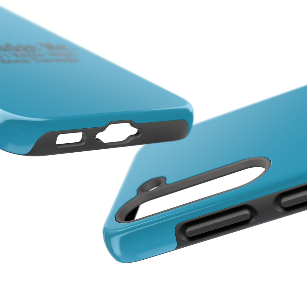 Don't Judge Me Quote Tough phone case | Tough Phone Case, teal typography