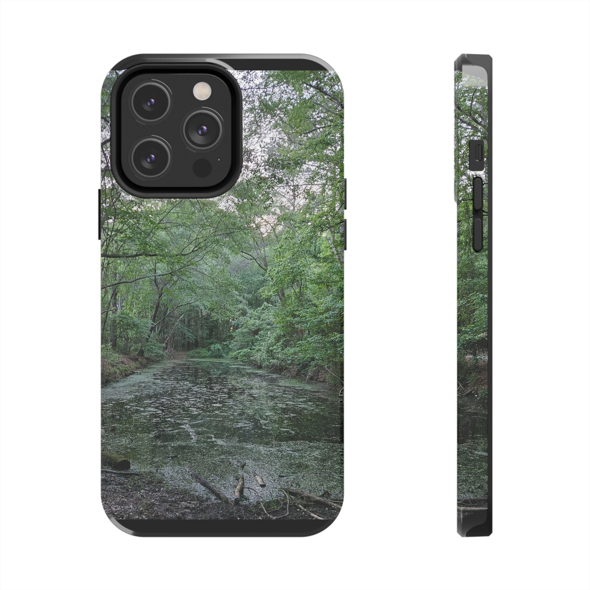 Mossy Pond Phone Case | Nature Landscape Waterproof