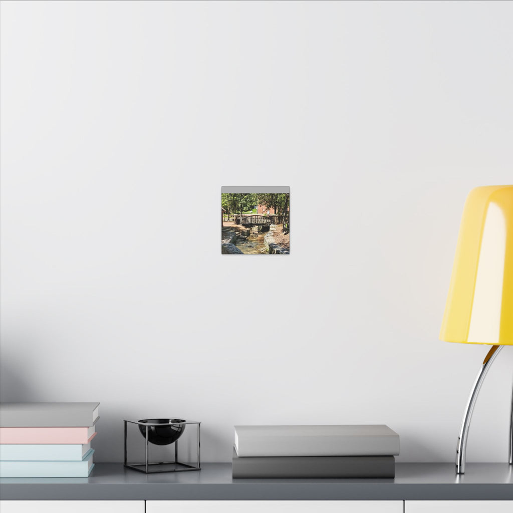 Park Footbridge Photograph Matte Canvas | Stretched Wall Art
