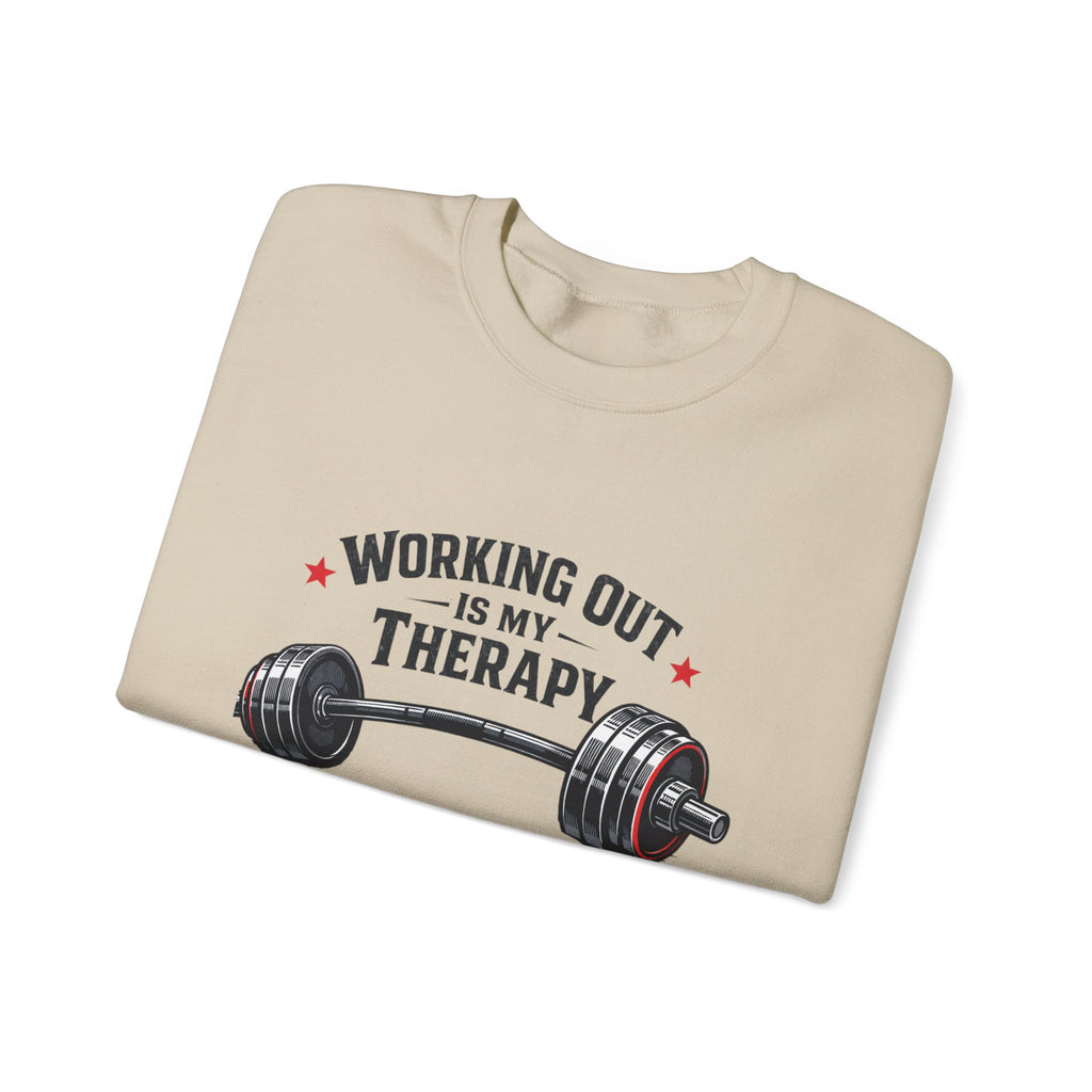 Workout Is My Therapy Sweatshirt