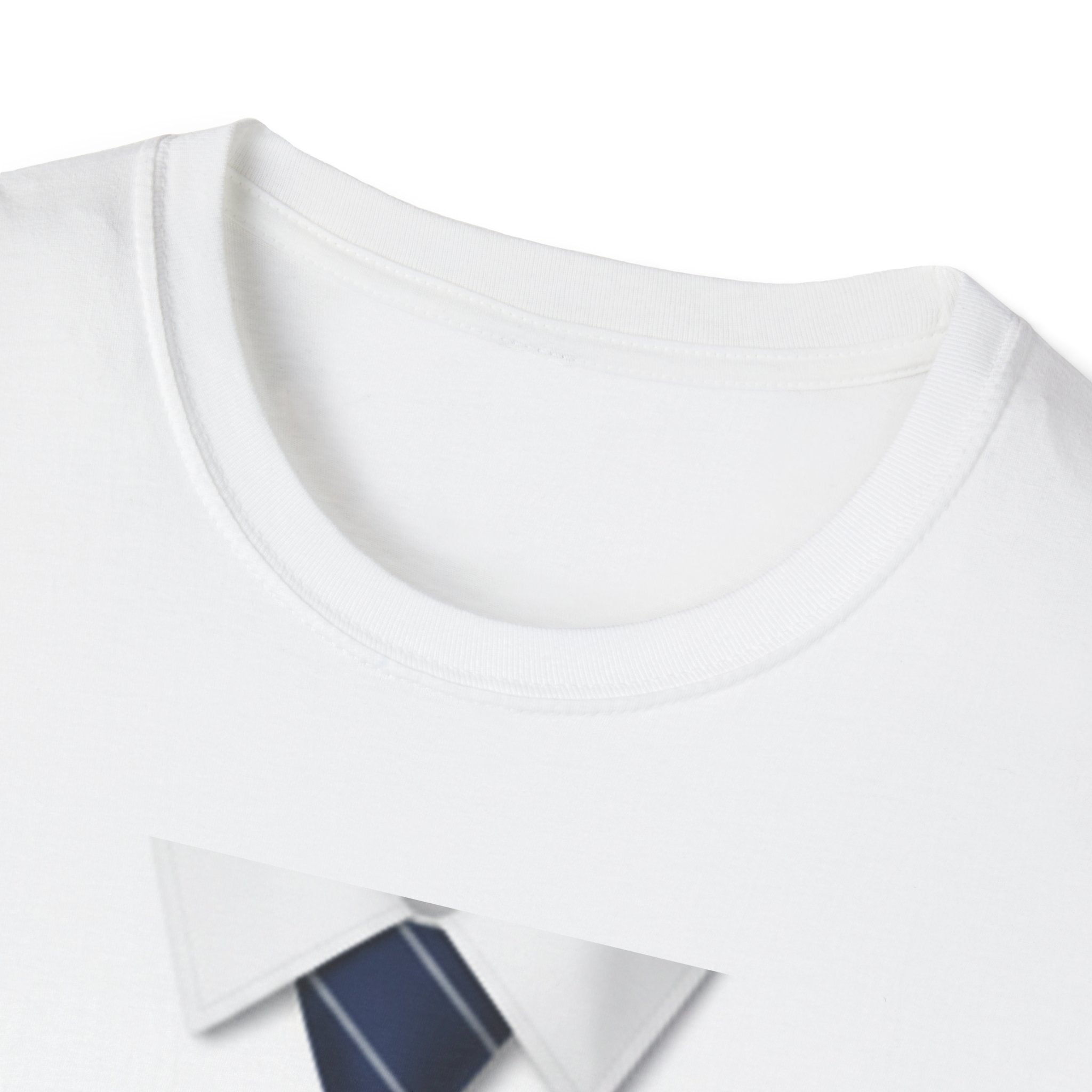 My Zoom Meeting Shirt tie graphic T-Shirt | Funny work from home tee