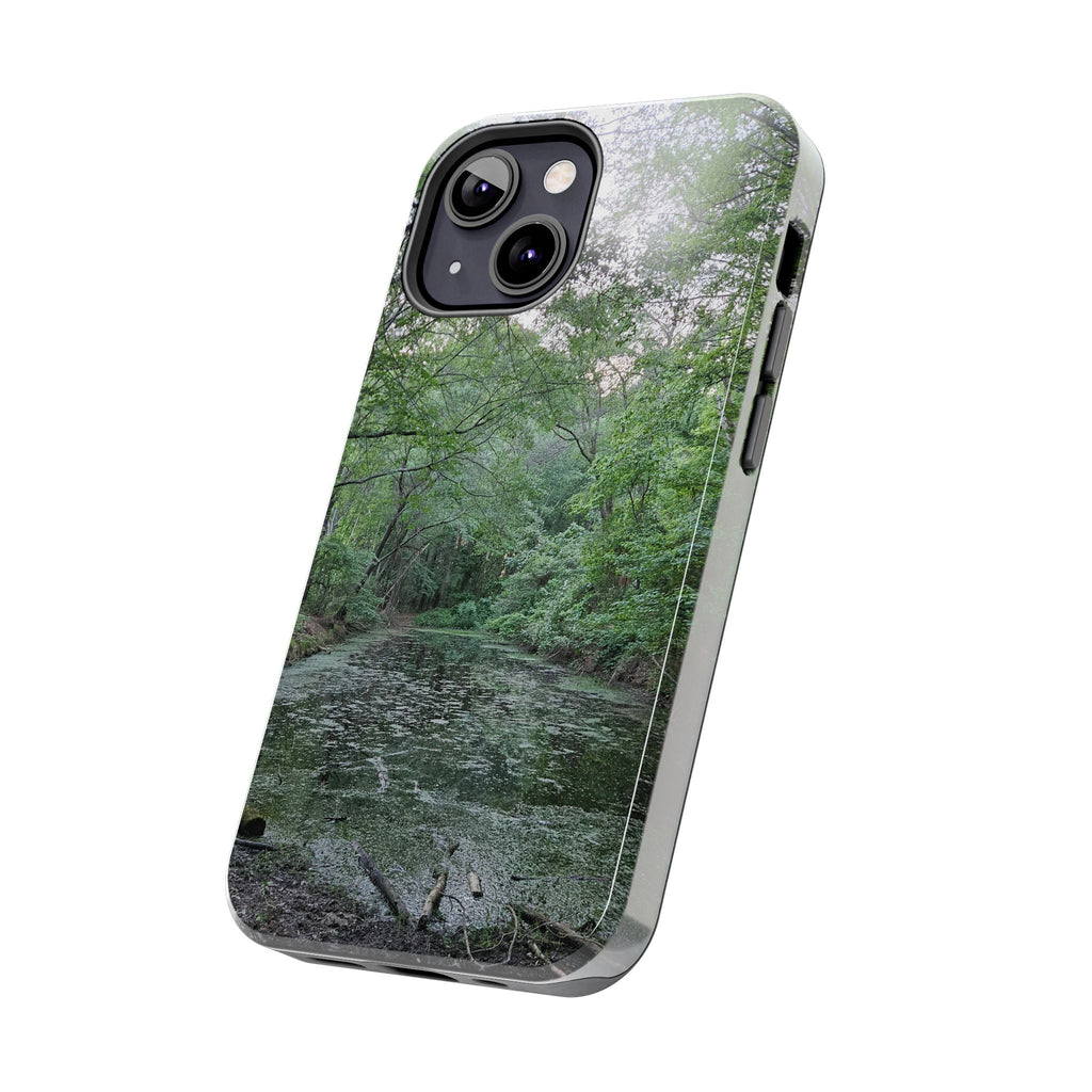 Mossy Pond Phone Case | Nature Landscape Waterproof