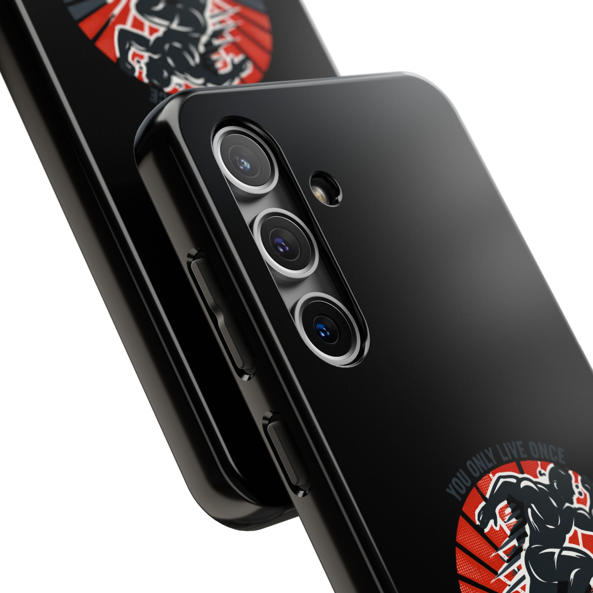 You Only Live Once So Go Get Fit phone case | Tough Phone Case, motivational fitness design