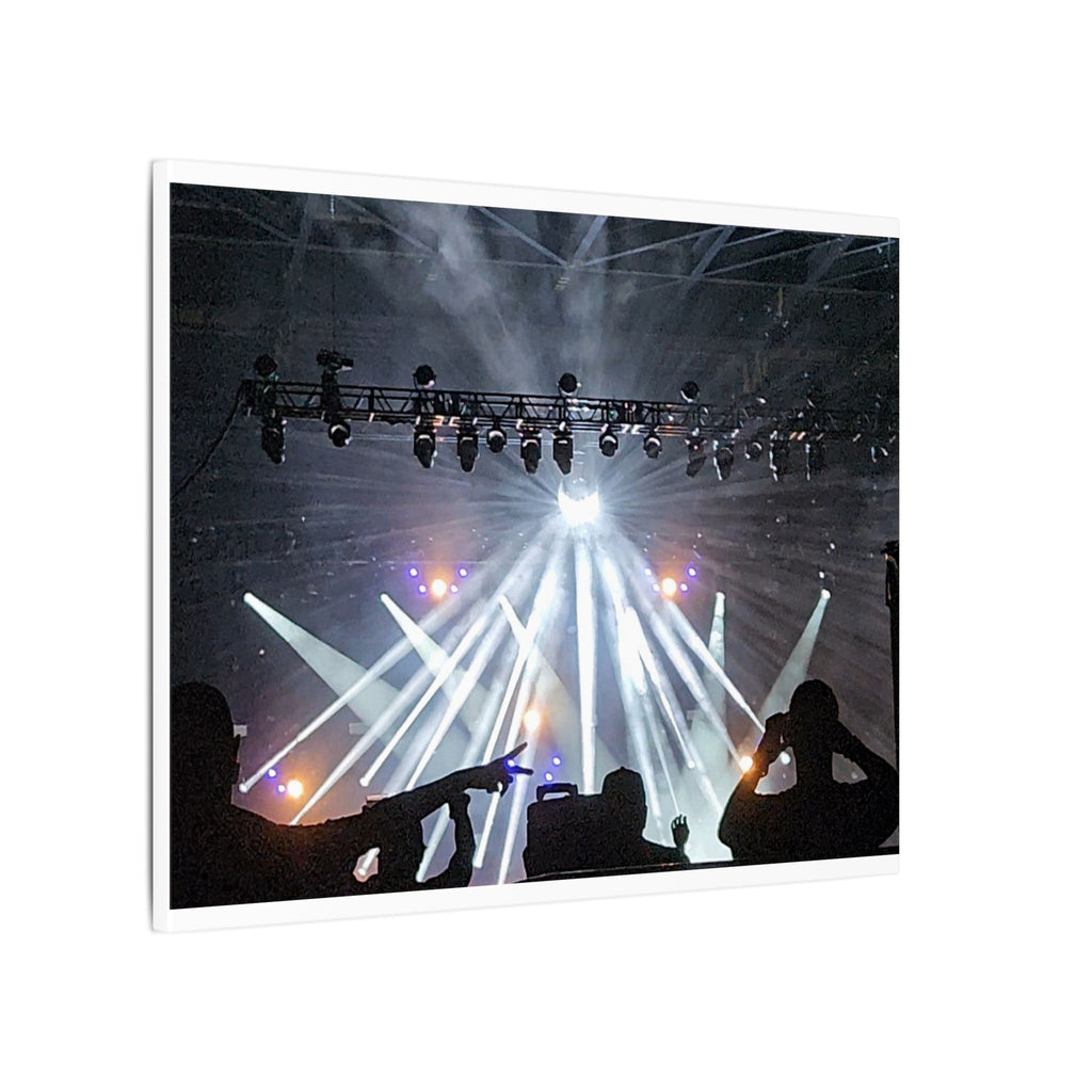 Concert Stage Lights Canvas, Matte Stretched Wall Art | Live Music