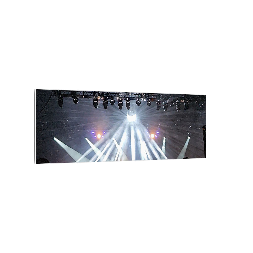 Concert Stage Lights Canvas, Matte Stretched Wall Art | Live Music