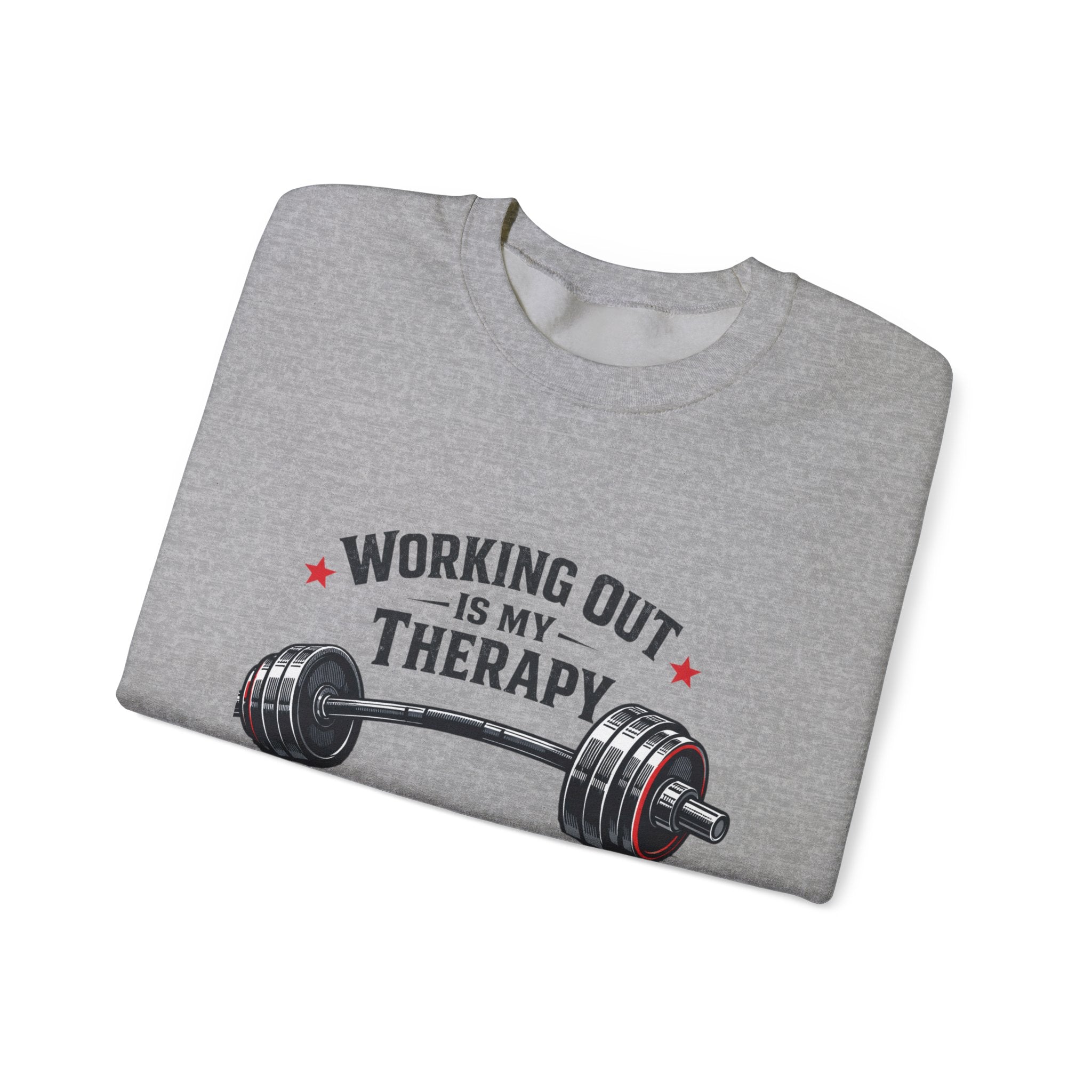Workout Is My Therapy Sweatshirt