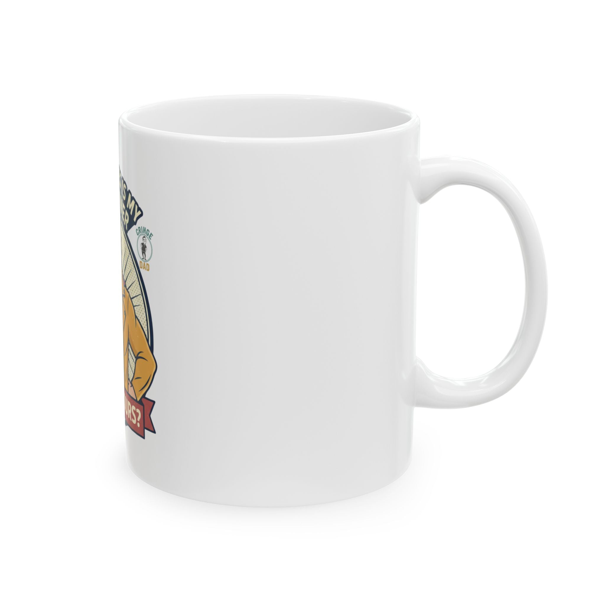 Telling Jokes Is My Superpower Mug | Ceramic Coffee Tea Cup