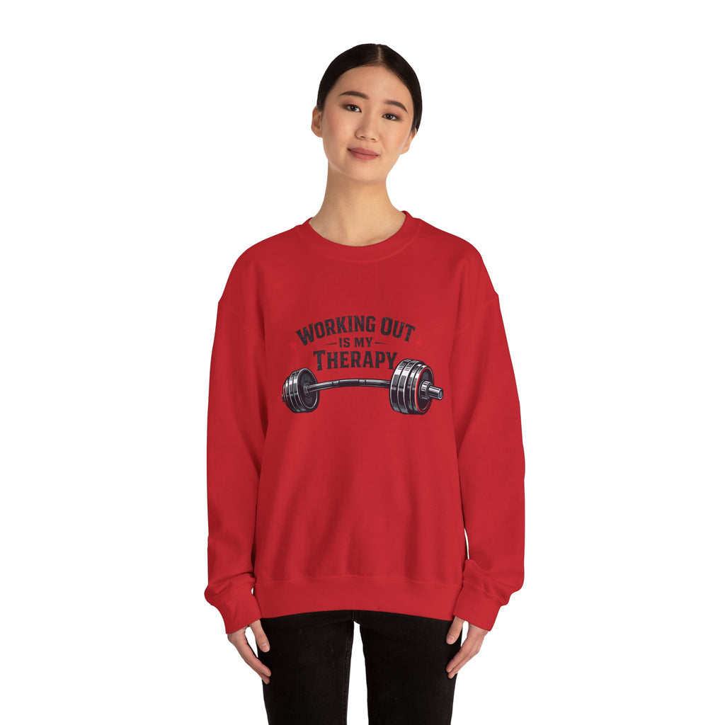 Workout Is My Therapy Sweatshirt