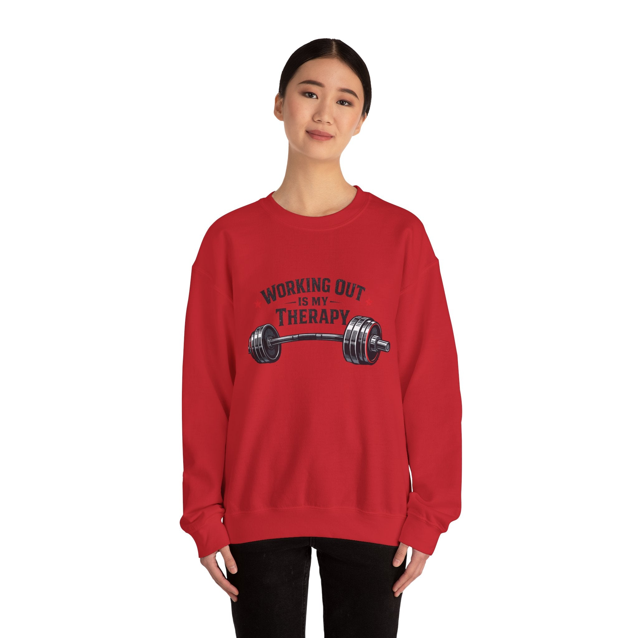 Workout Is My Therapy Sweatshirt