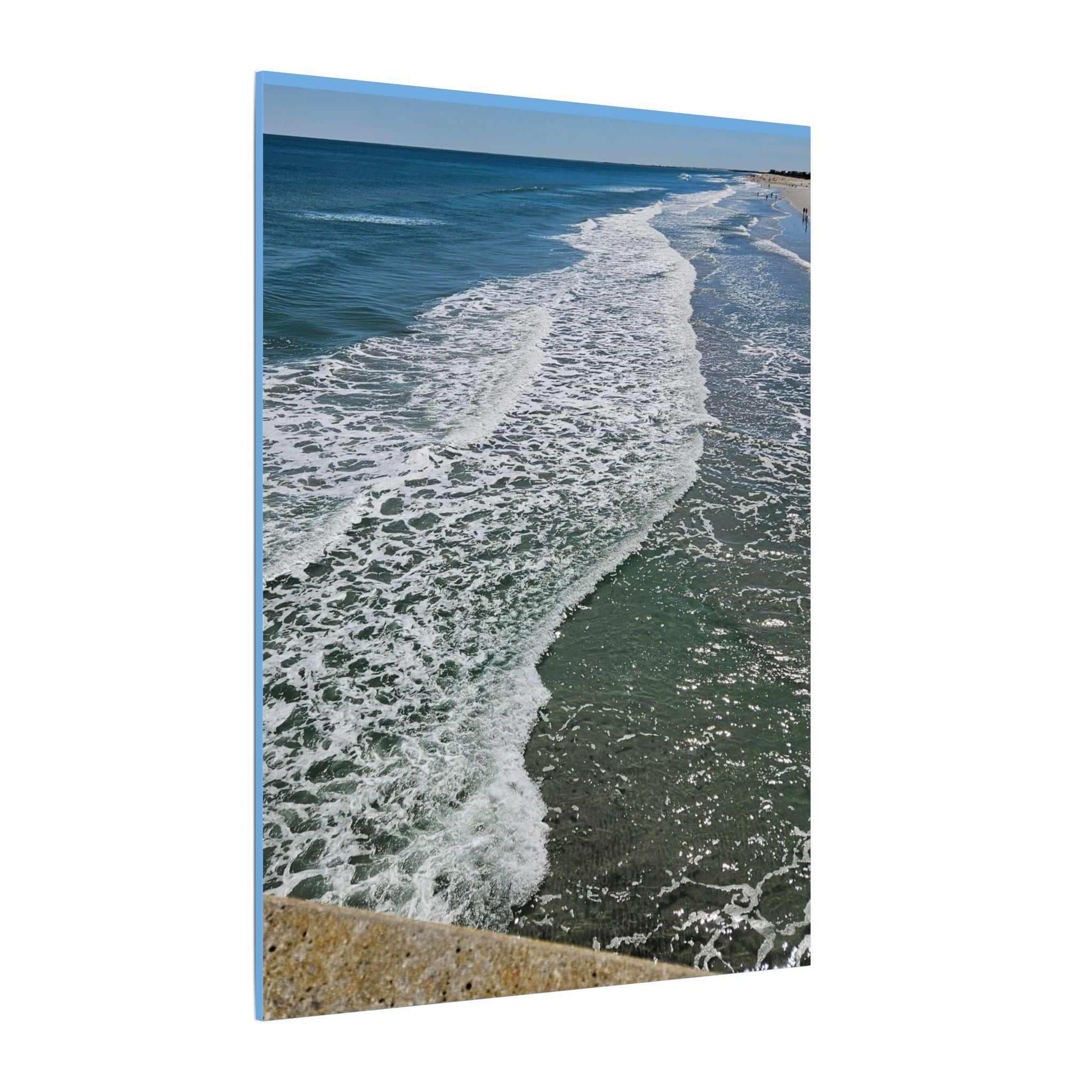 Ocean Shoreline Waves Canvas