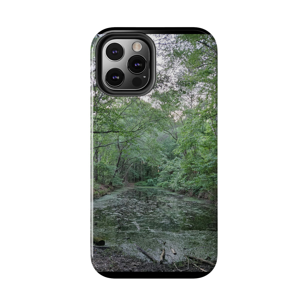 Mossy Pond Phone Case | Nature Landscape Waterproof