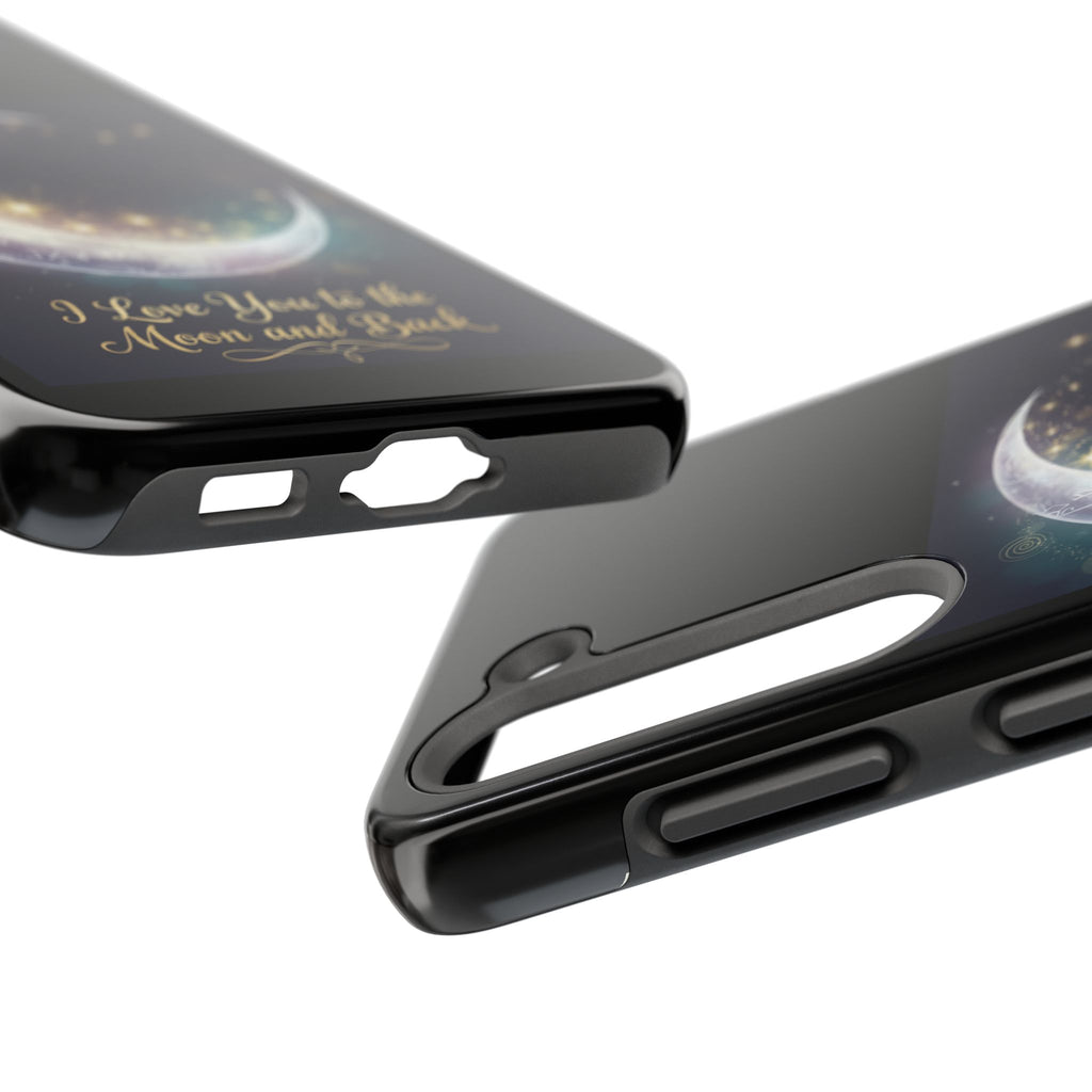 I Love You to the Moon and Back Phone Case | Moon Crescent Stars