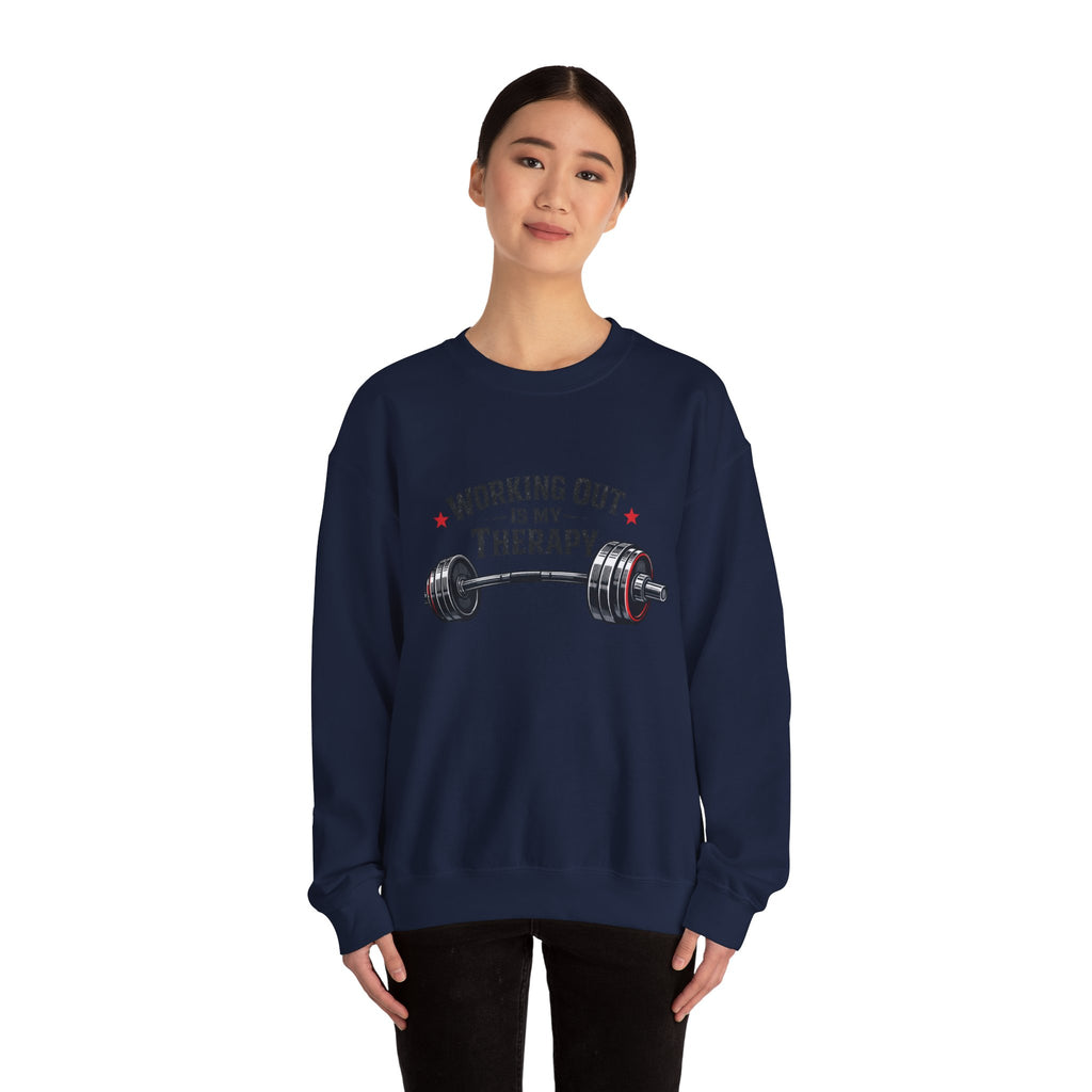 Workout Is My Therapy Sweatshirt