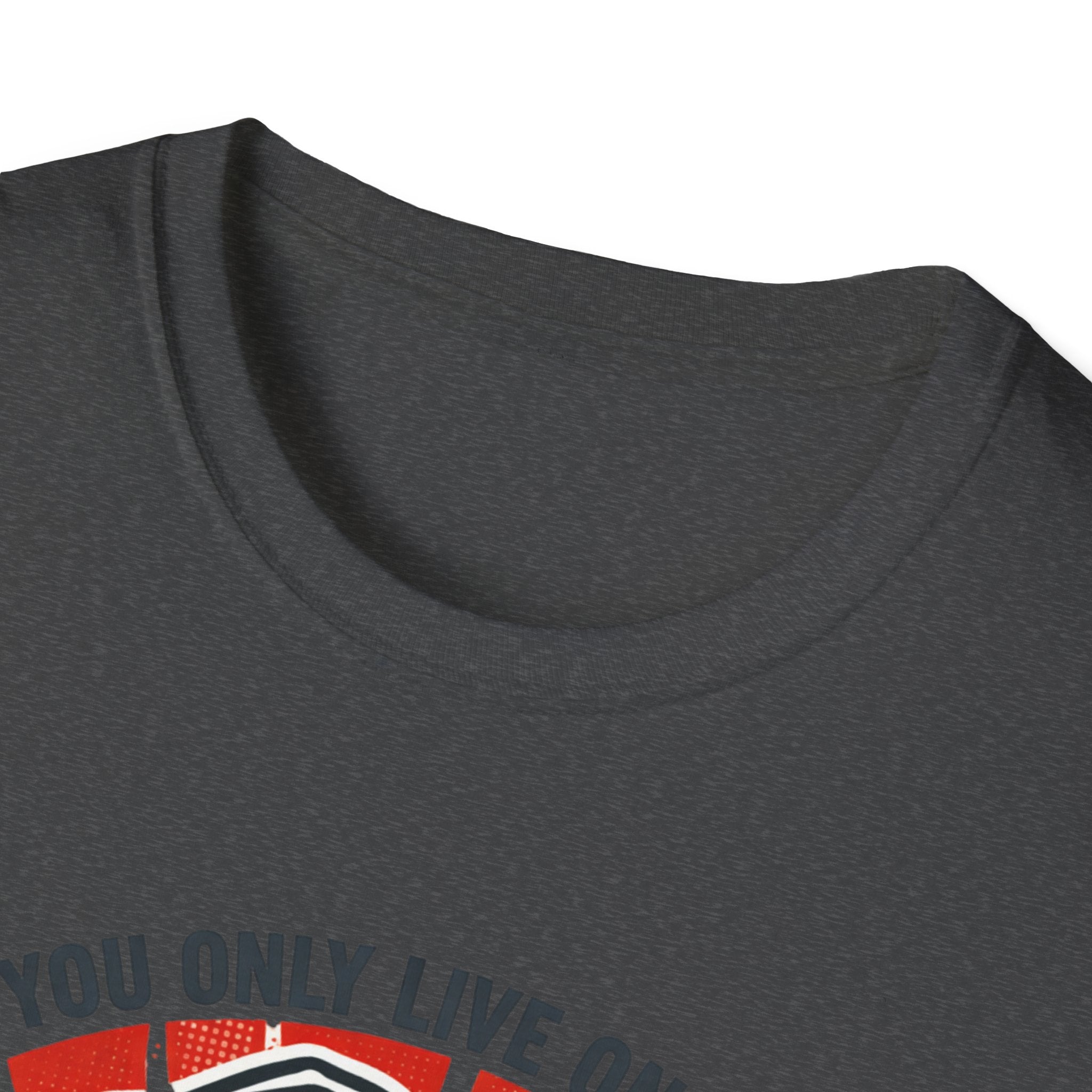 Motivational Fitness T-Shirt — "You Only Live Once So Go Get Fit!"