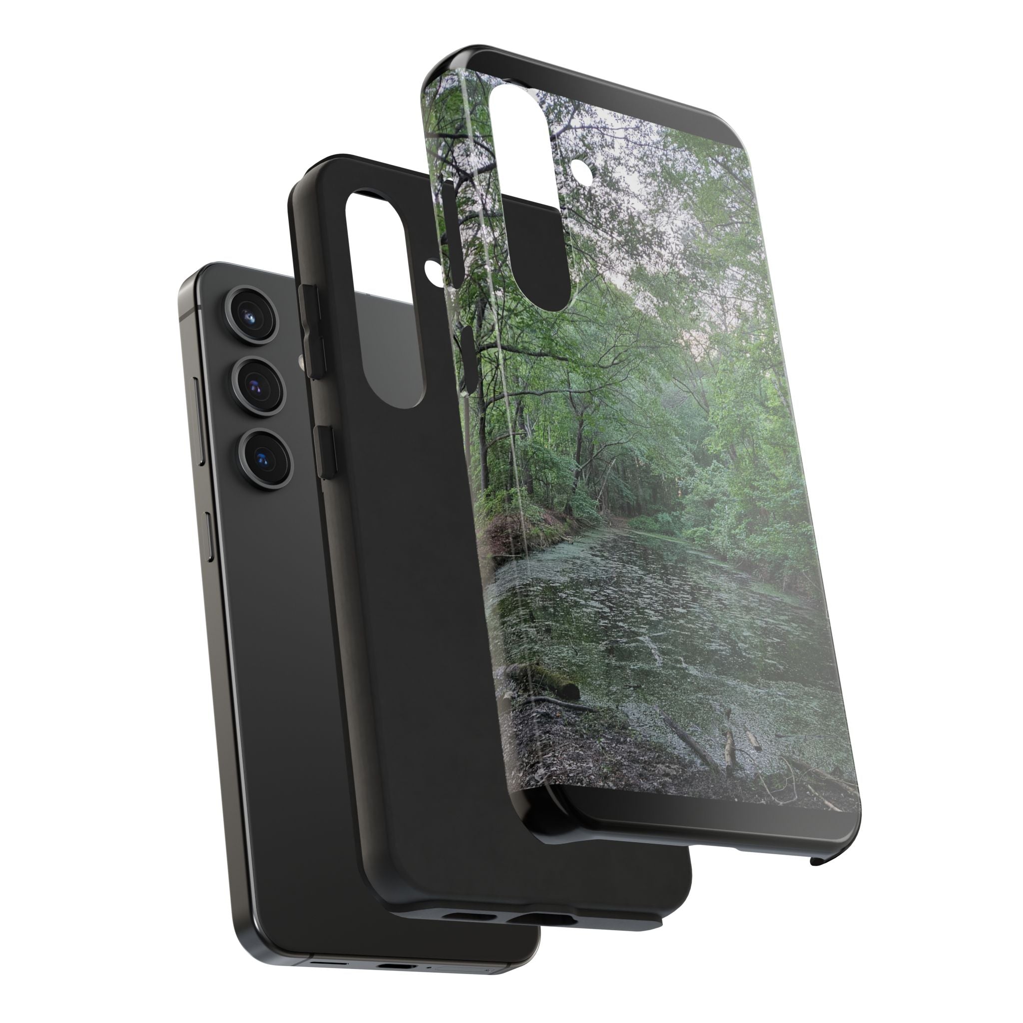 Mossy Pond Phone Case | Nature Landscape Waterproof